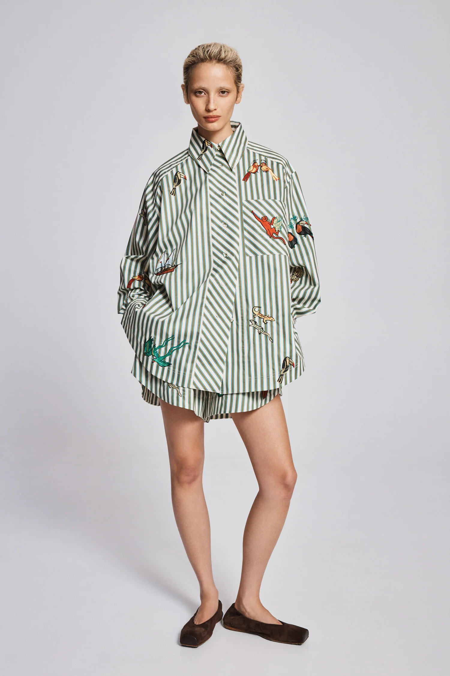 Alemais Bisou Embroidered Shirt - Image 2
