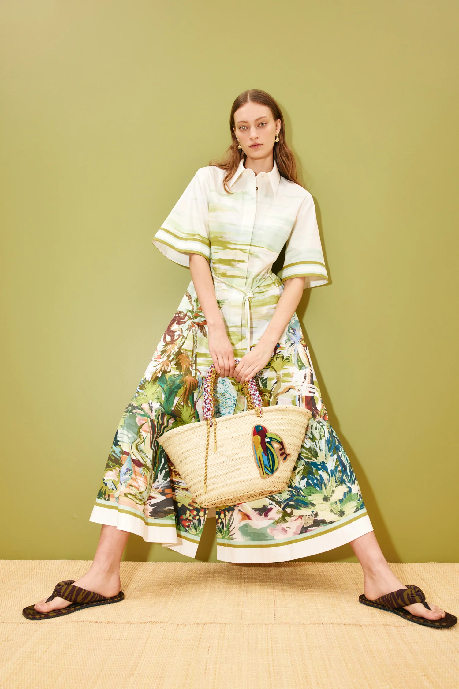 Alemais Jungle Boogie Shirtdress - Image 5