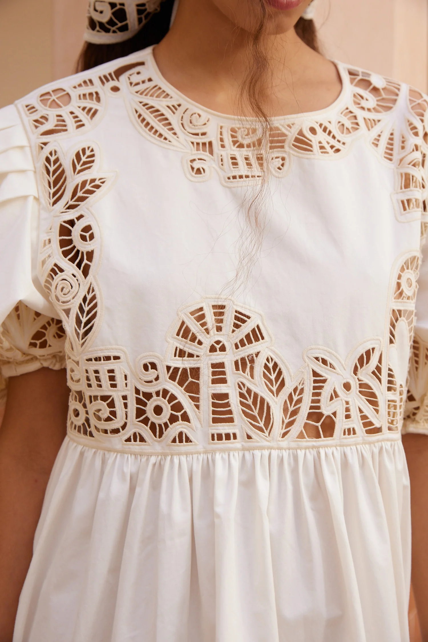Alemais Rosemary Embroidered Mini Dress WAS $690 - Image 3