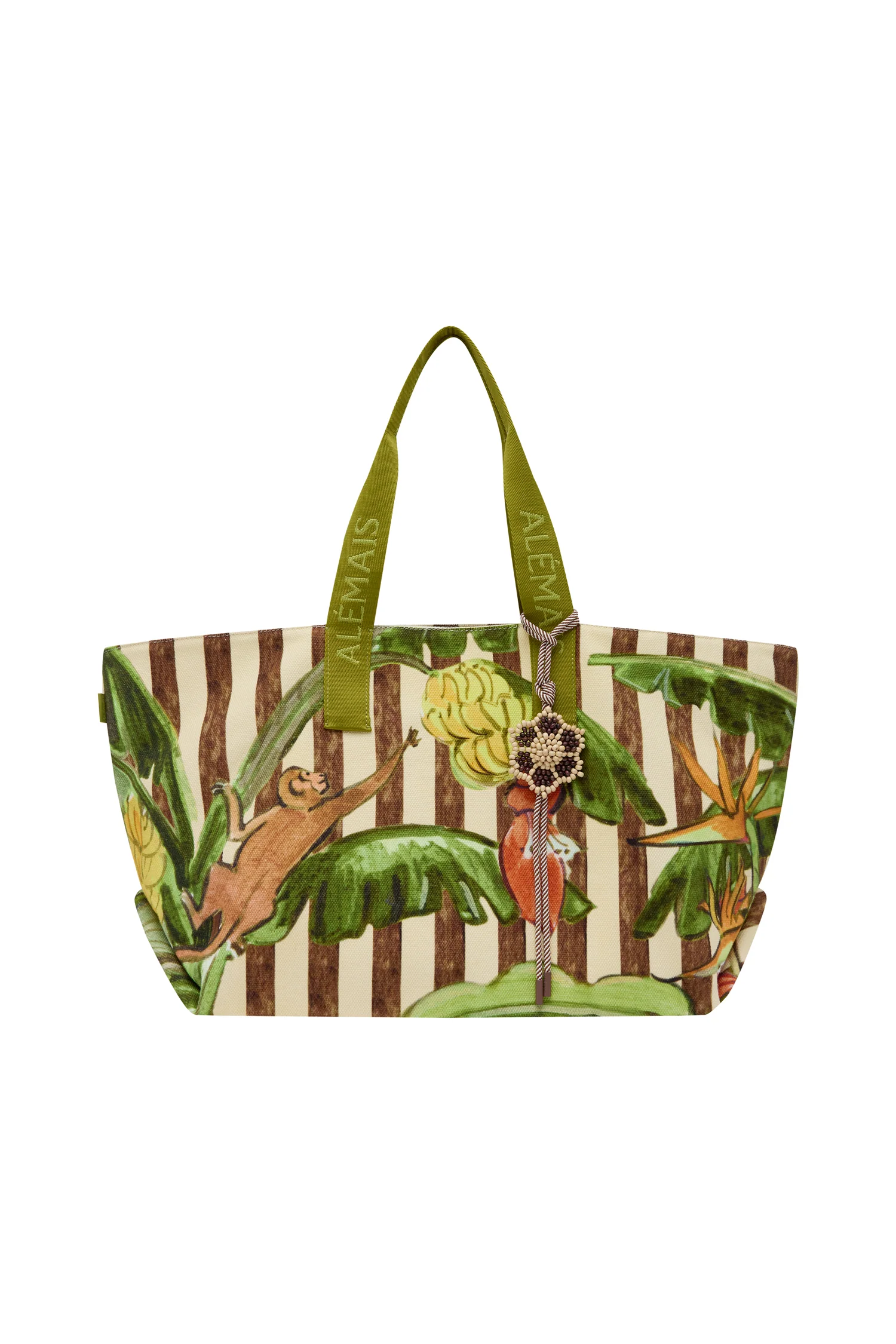Alemais Toucan Tango Canvas Beach Tote - Image 3