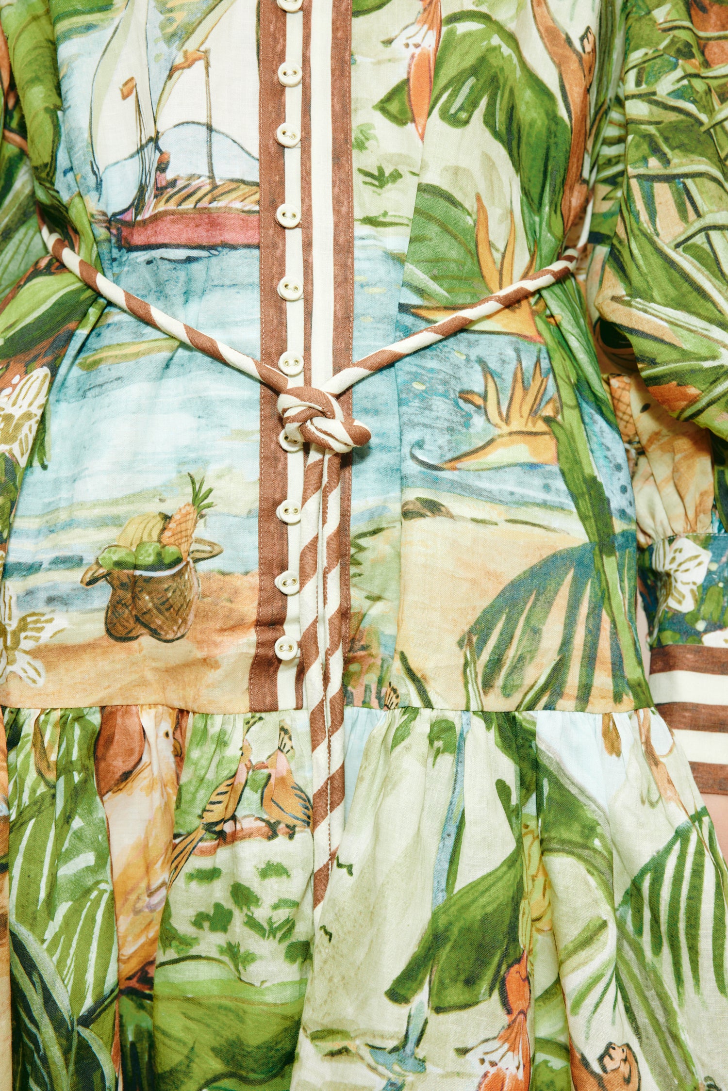 Alemais Toucan Tango Mini Dress - Image 4