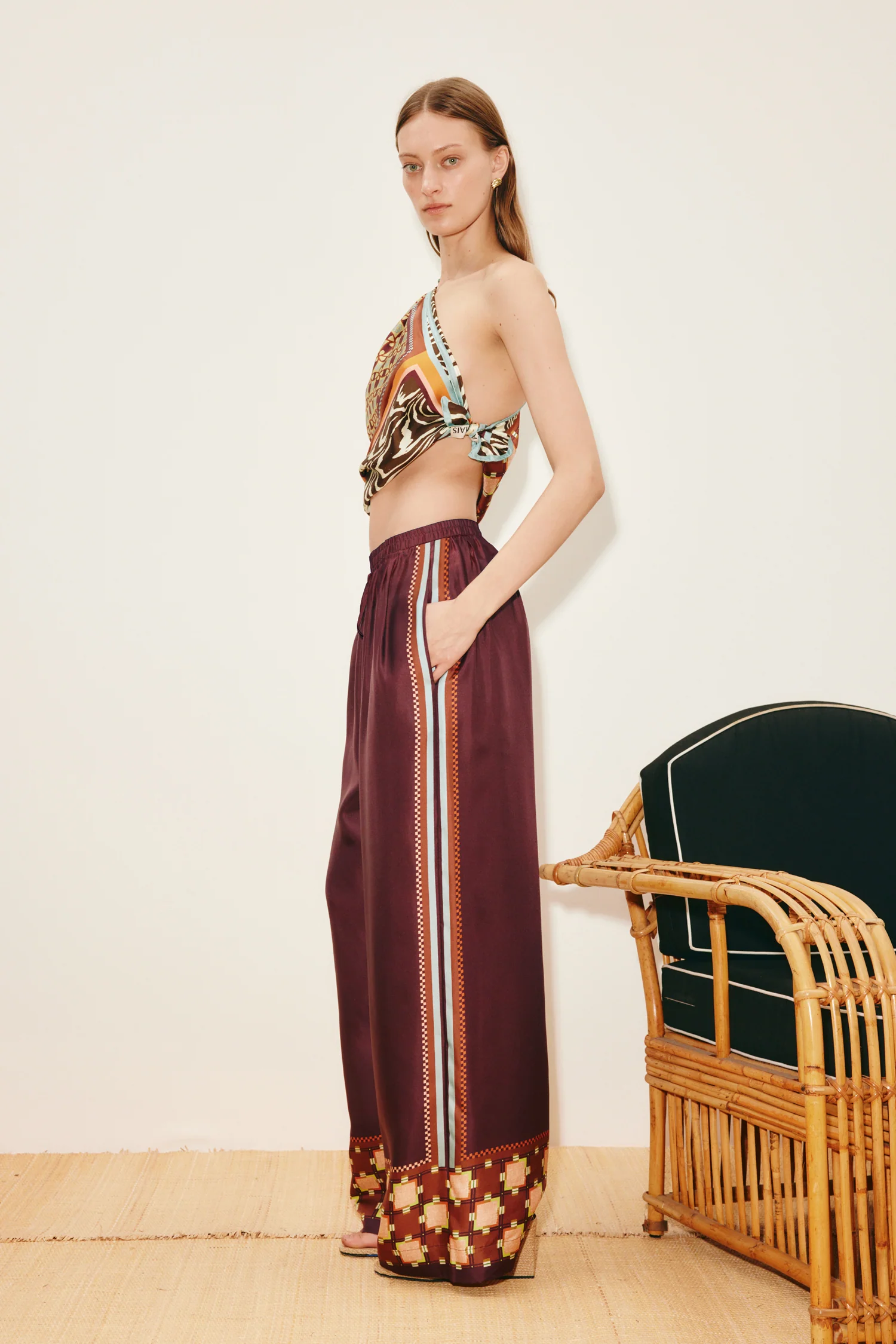 Alemais Wilson Silk Pant - Image 6