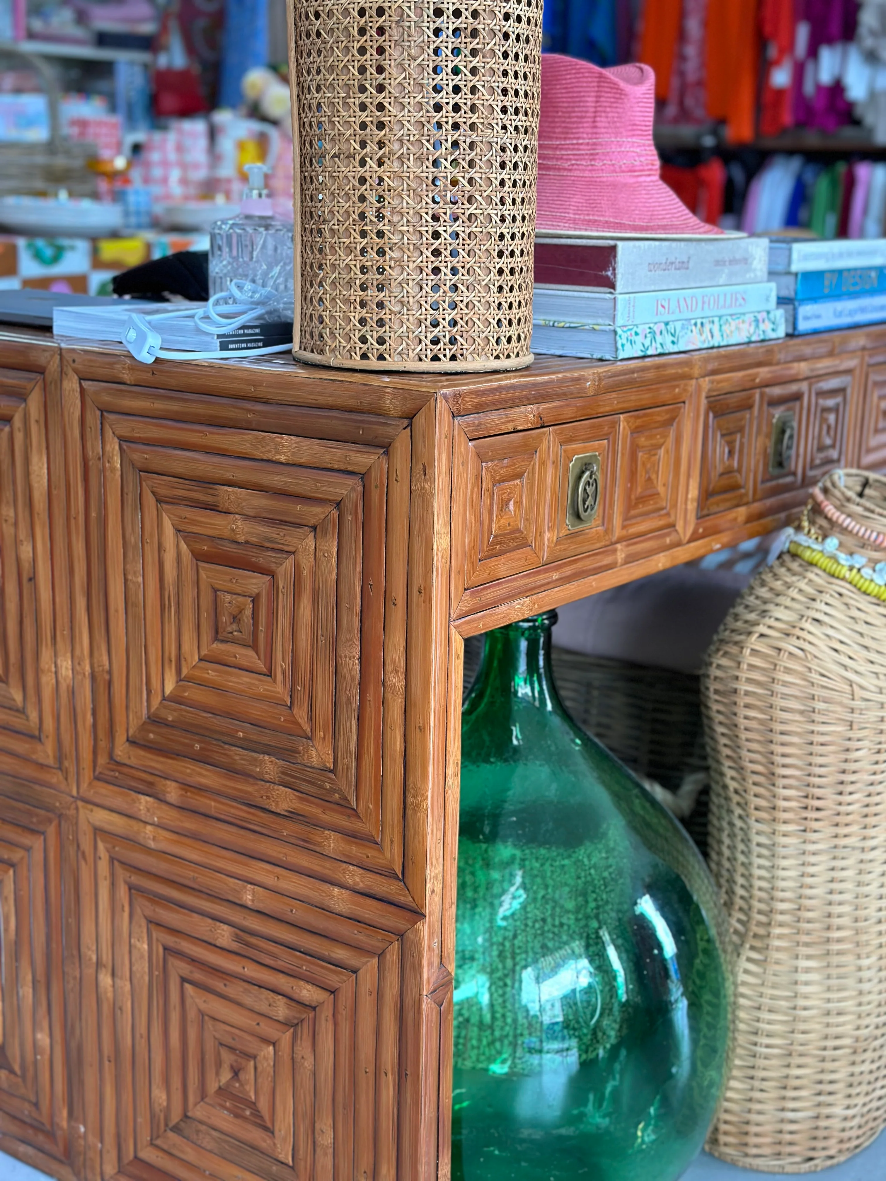 Antique English Hallway Console/Desk - Image 5