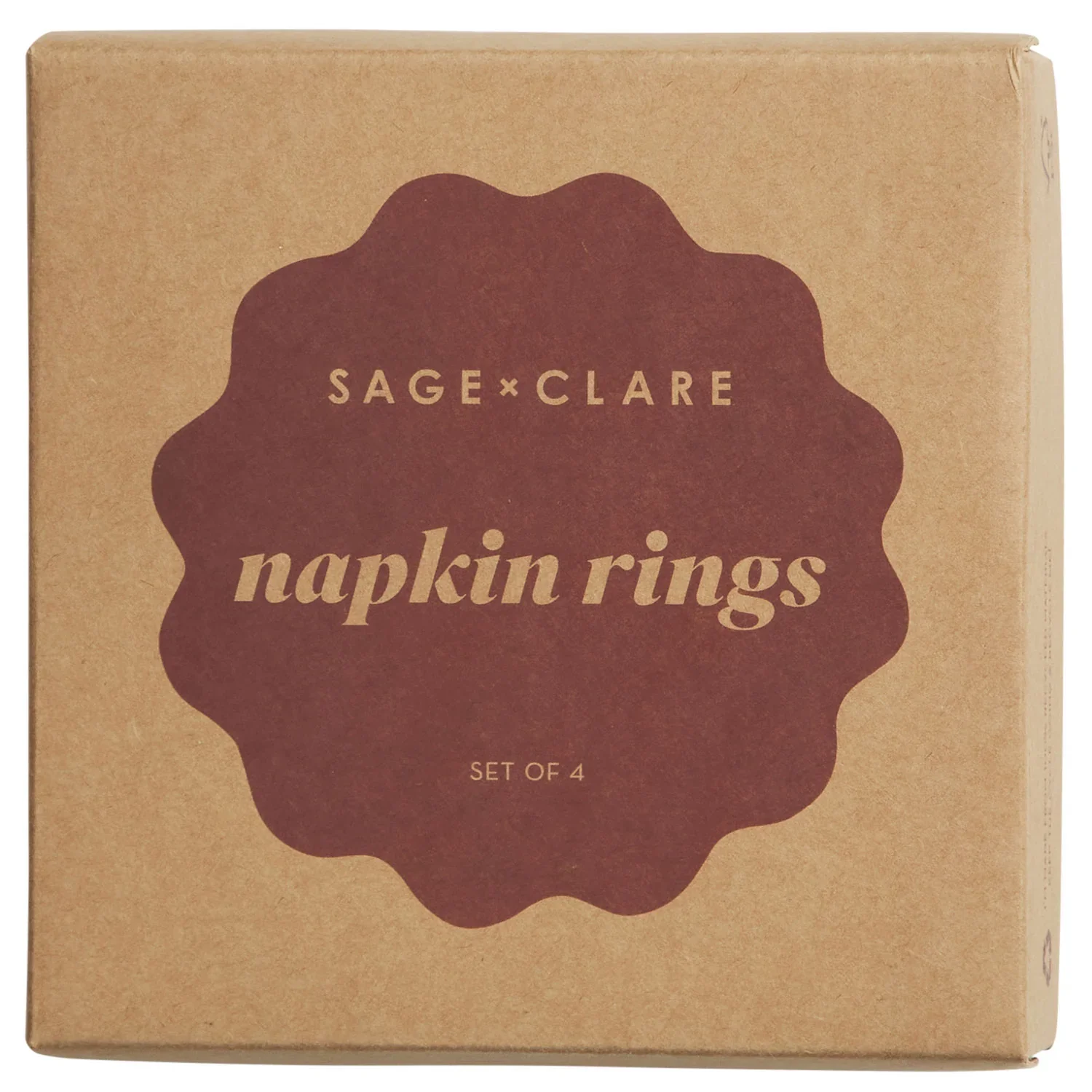 Aria Napkin Ring Set - Image 4