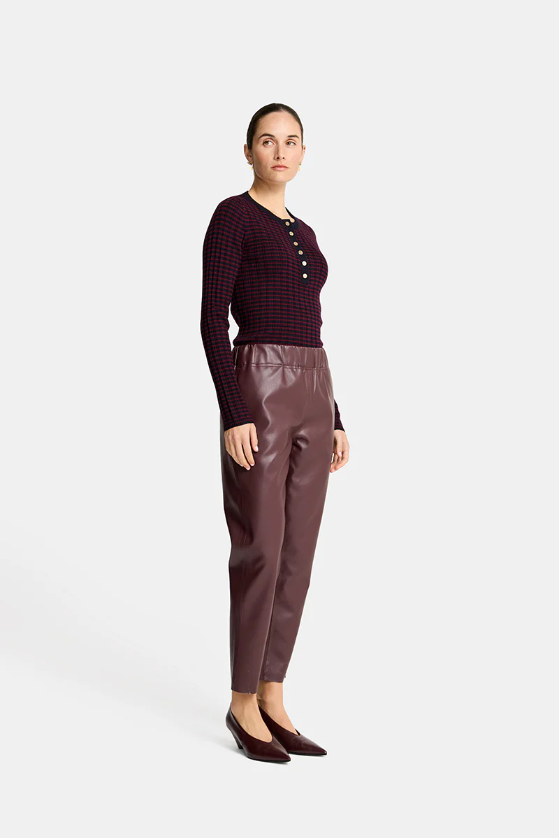 Arlington Milne Henley Striped Knit - Image 3