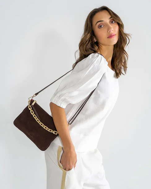 Arlington Milne Samantha Crossbody Bag WAS $210 - Image 4