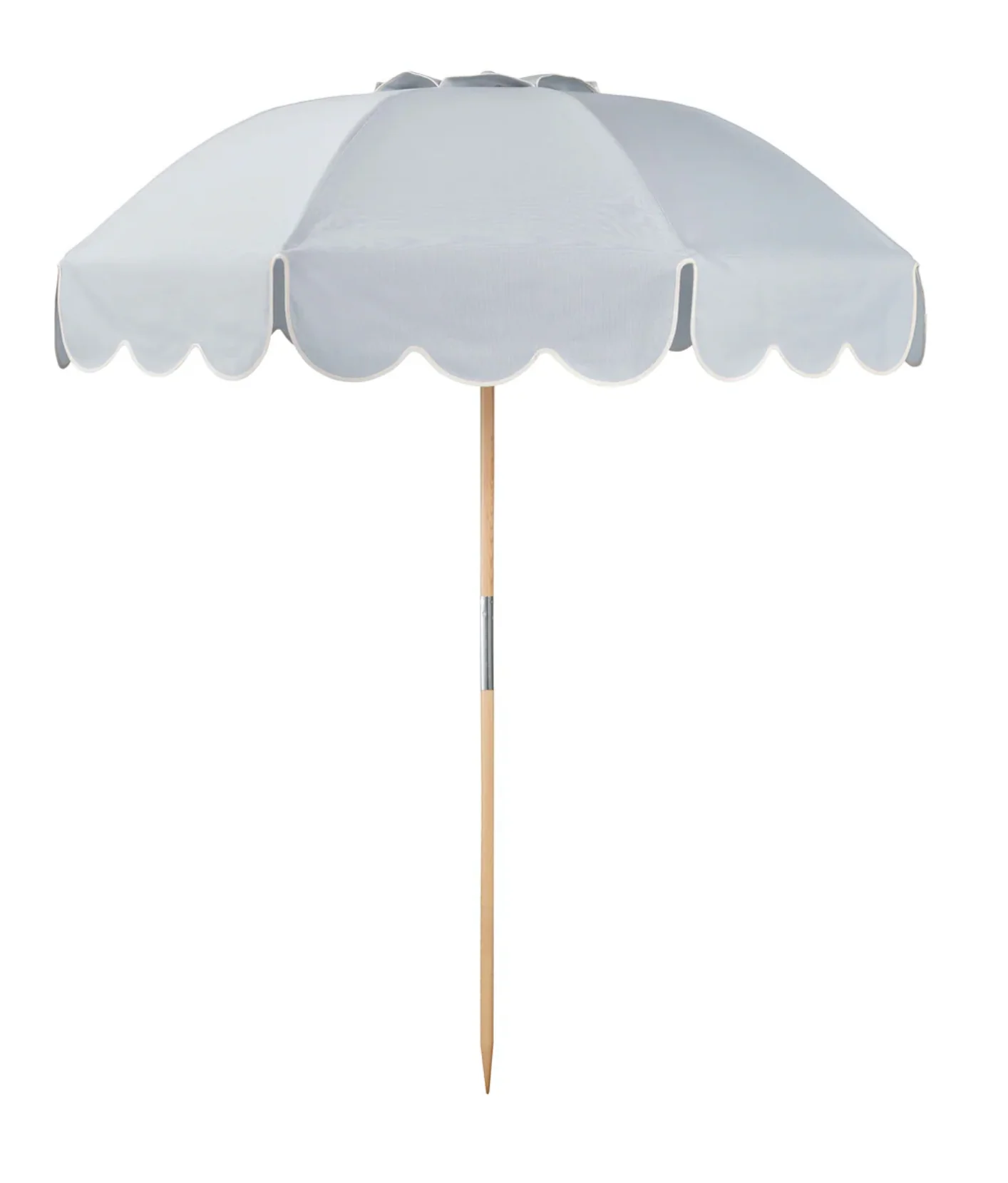 Basil Bangs Jardin Soft Scallop Patio Umbrella - Image 4
