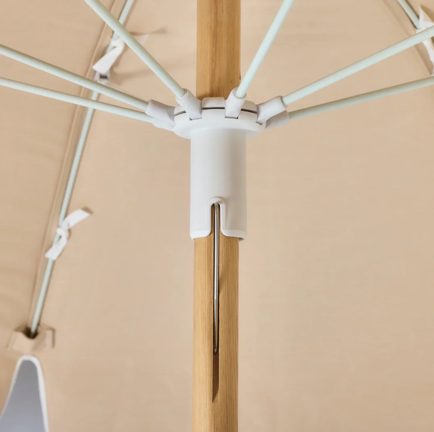 Basil Bangs Jardin Soft Scallop Patio Umbrella - Image 5