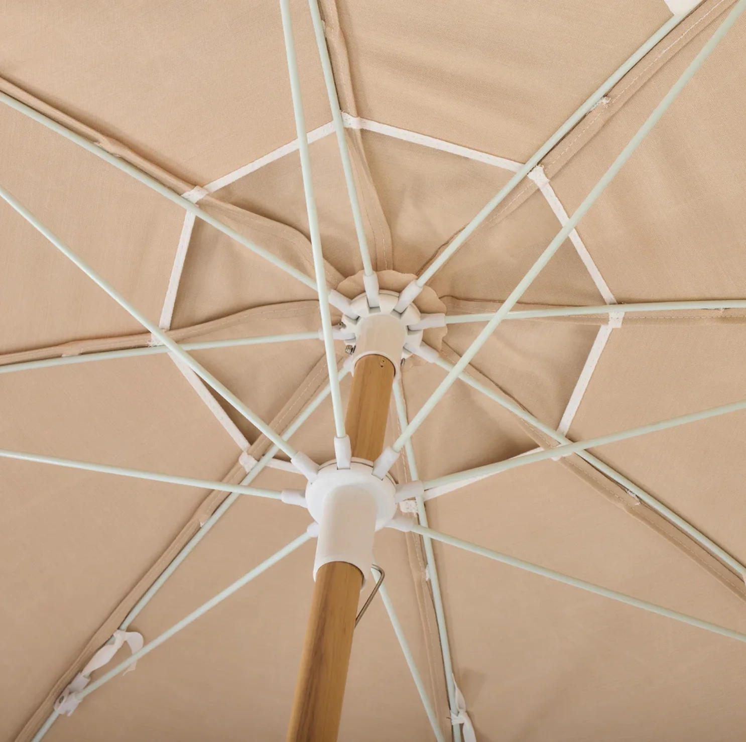 Basil Bangs Jardin Soft Scallop Patio Umbrella - Image 6