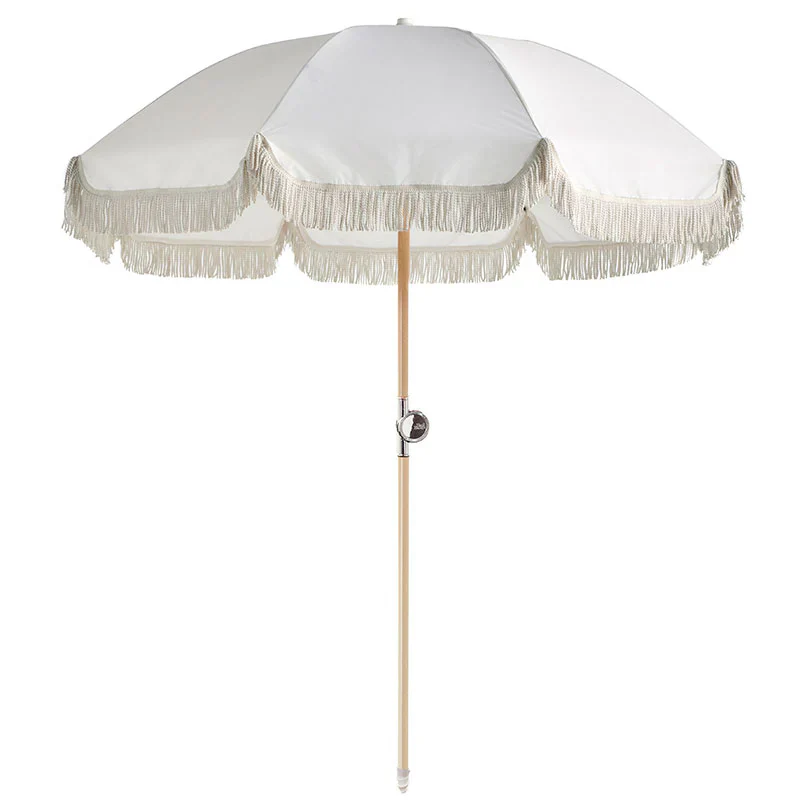 Basil Bangs Premium Beach Umbrella - Salt - Image 3