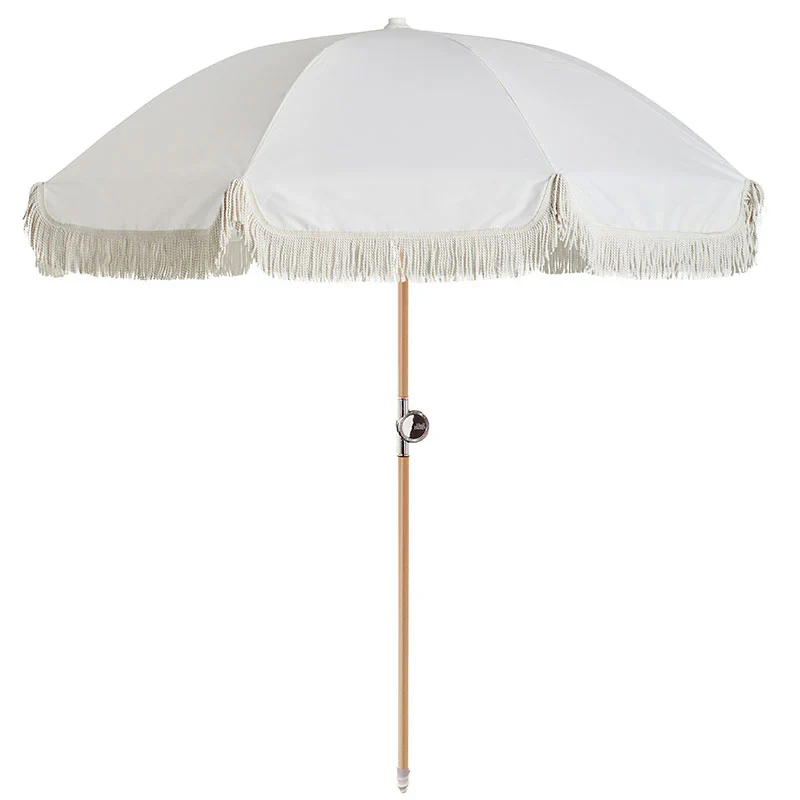 Basil Bangs Premium Beach Umbrella - Salt - Image 5