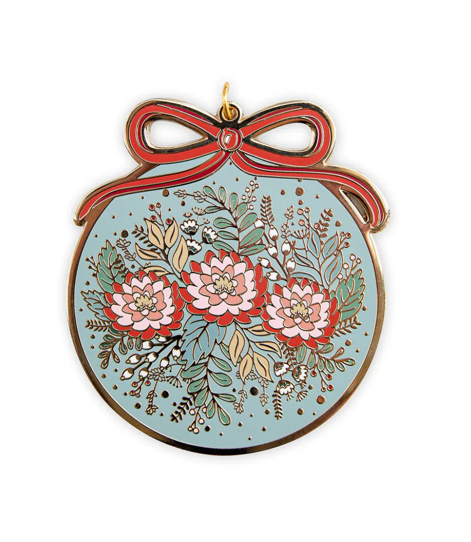 Bespoke Letterpress Fine Enamel Christmas Ornament - Image 7