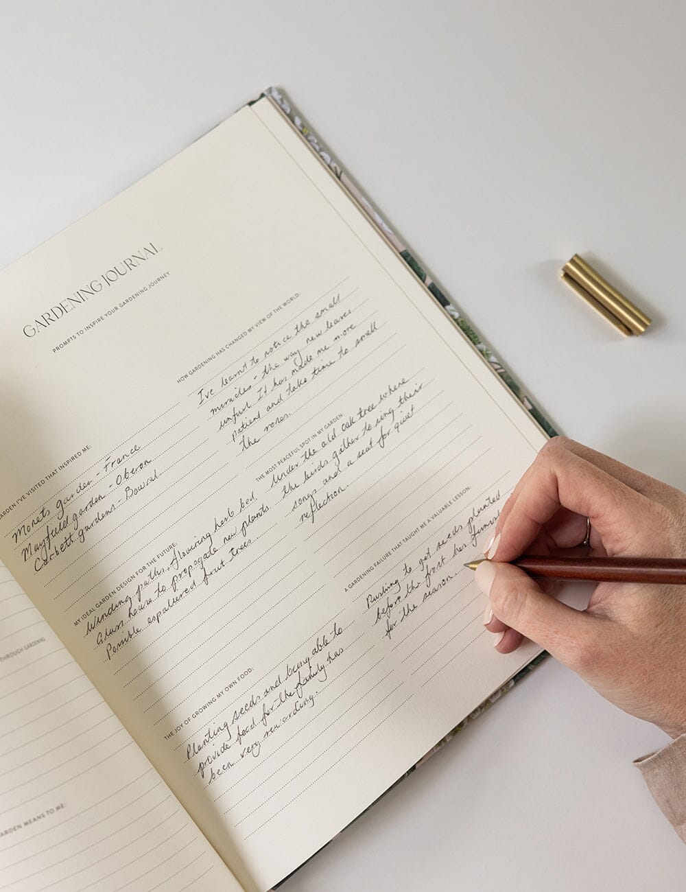 Bespoke Letterpress Heirloom Gardening Journal - Image 11