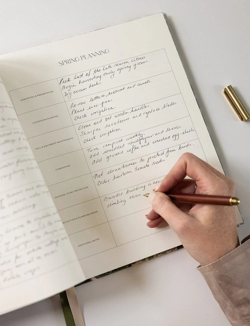 Bespoke Letterpress Heirloom Gardening Journal - Image 9