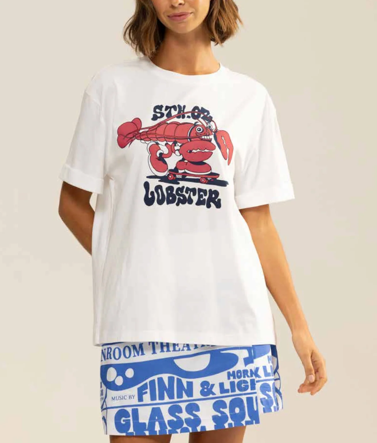 Binny Big Lobster T-Shirt WAS $140