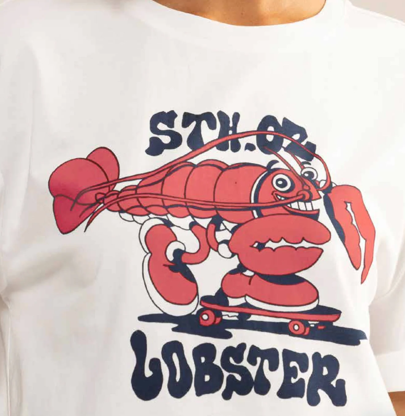 Binny Big Lobster T-Shirt WAS $140 - Image 2