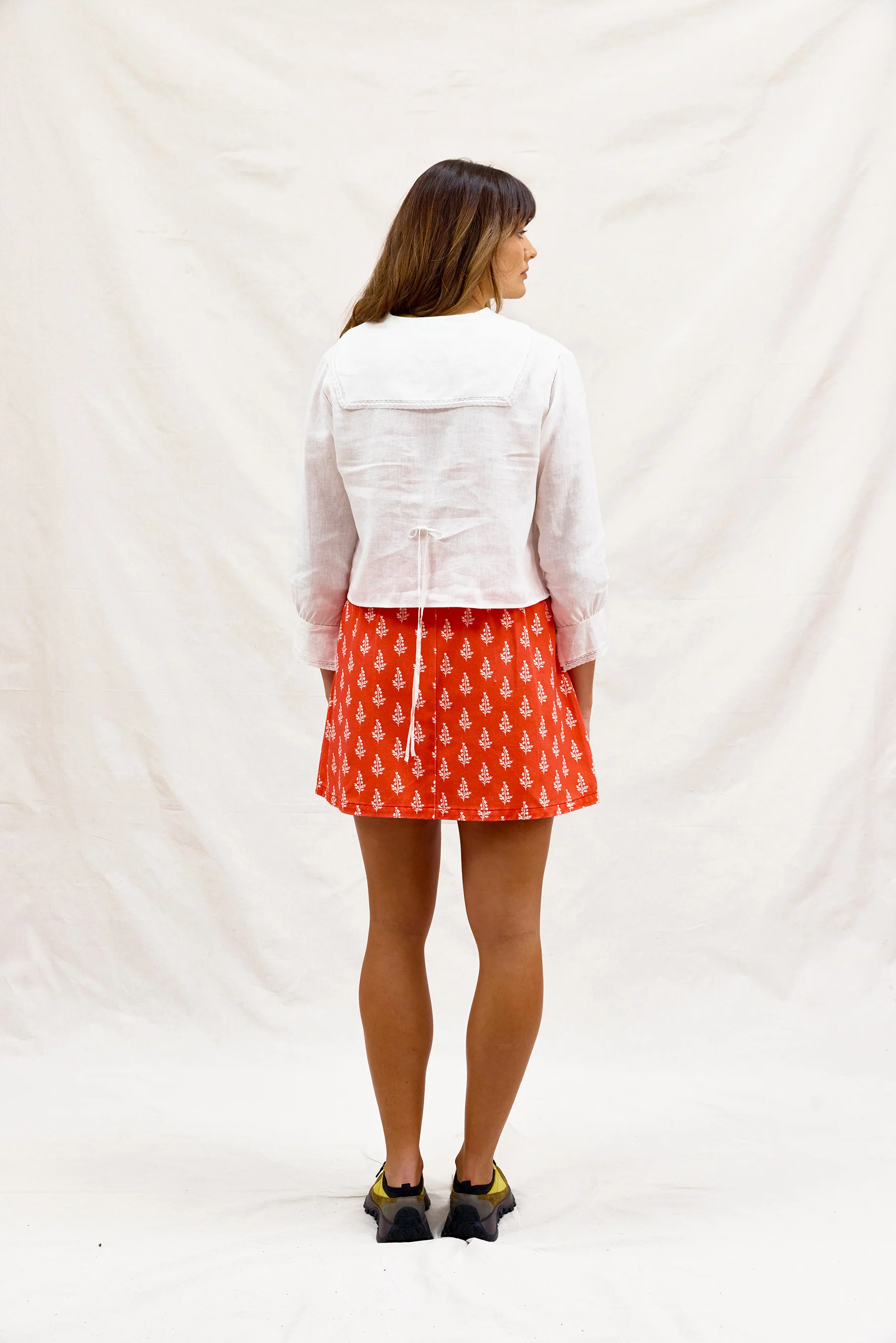 Binny Snowflakes Lapel Shirt - Image 3