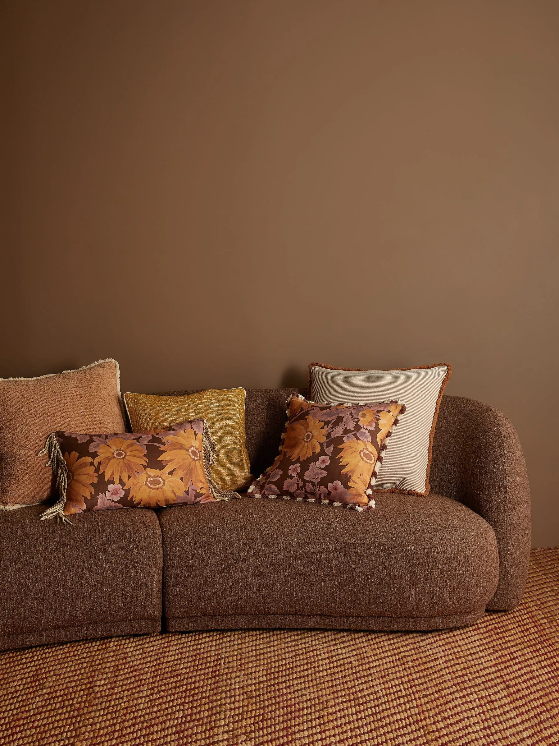 Bonnie & Neil Marigold Amber Linen Cushion - Image 5