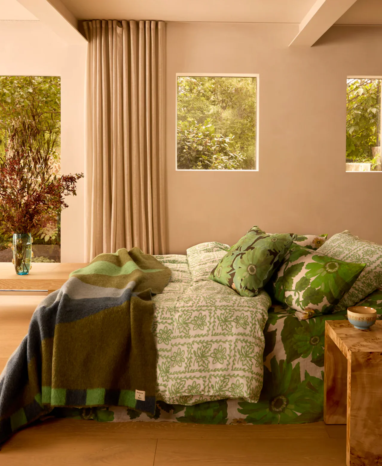 Bonnie & Neil Marigold Leaf Bed Linen - Image 6