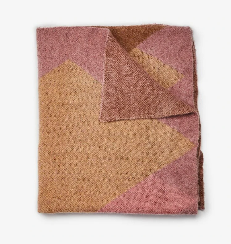 Bonnie & Neil Mohair Throw - Image 2