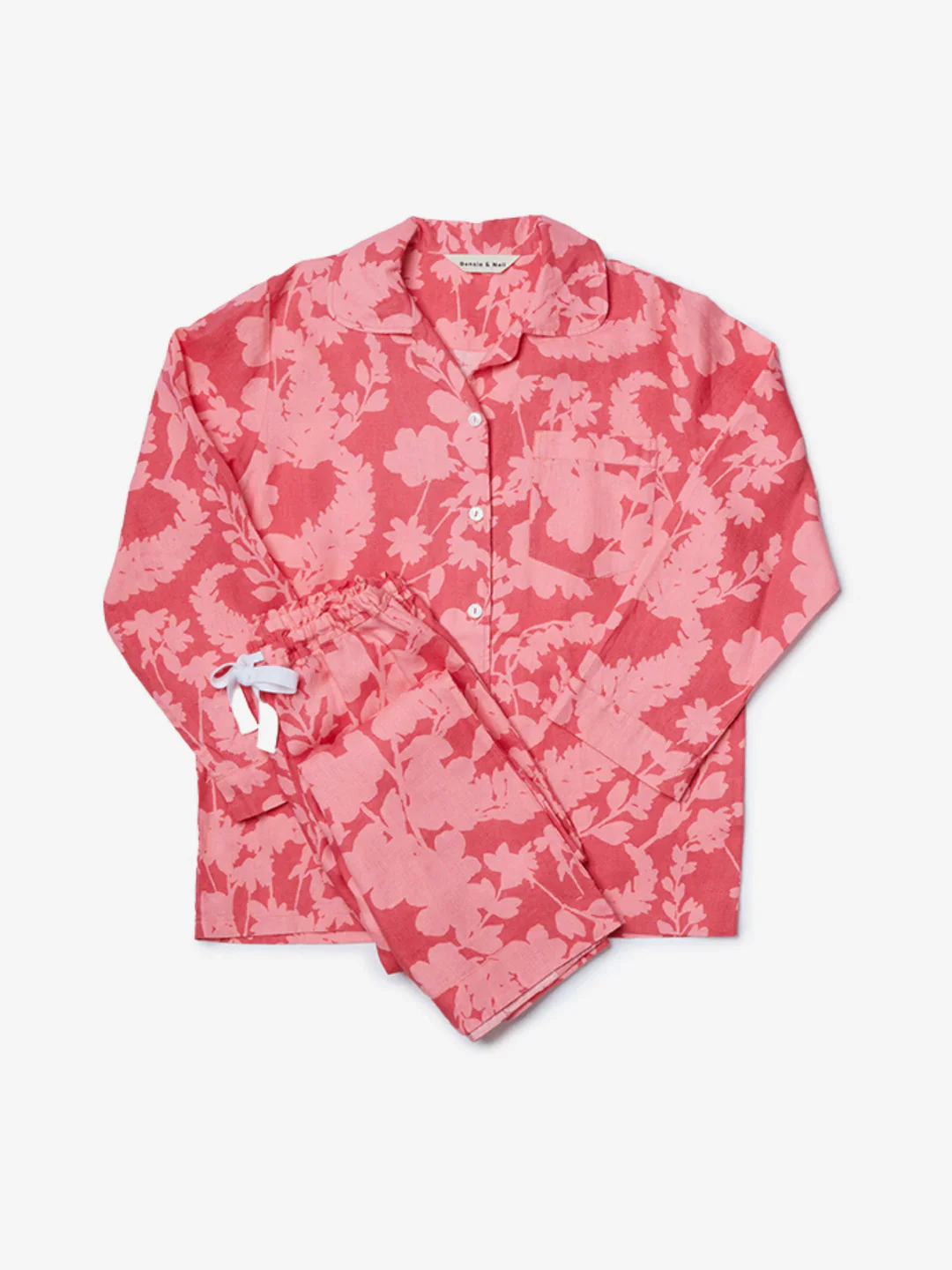 Bonnie & Neil Petal Pink Pyjama Set - Image 3