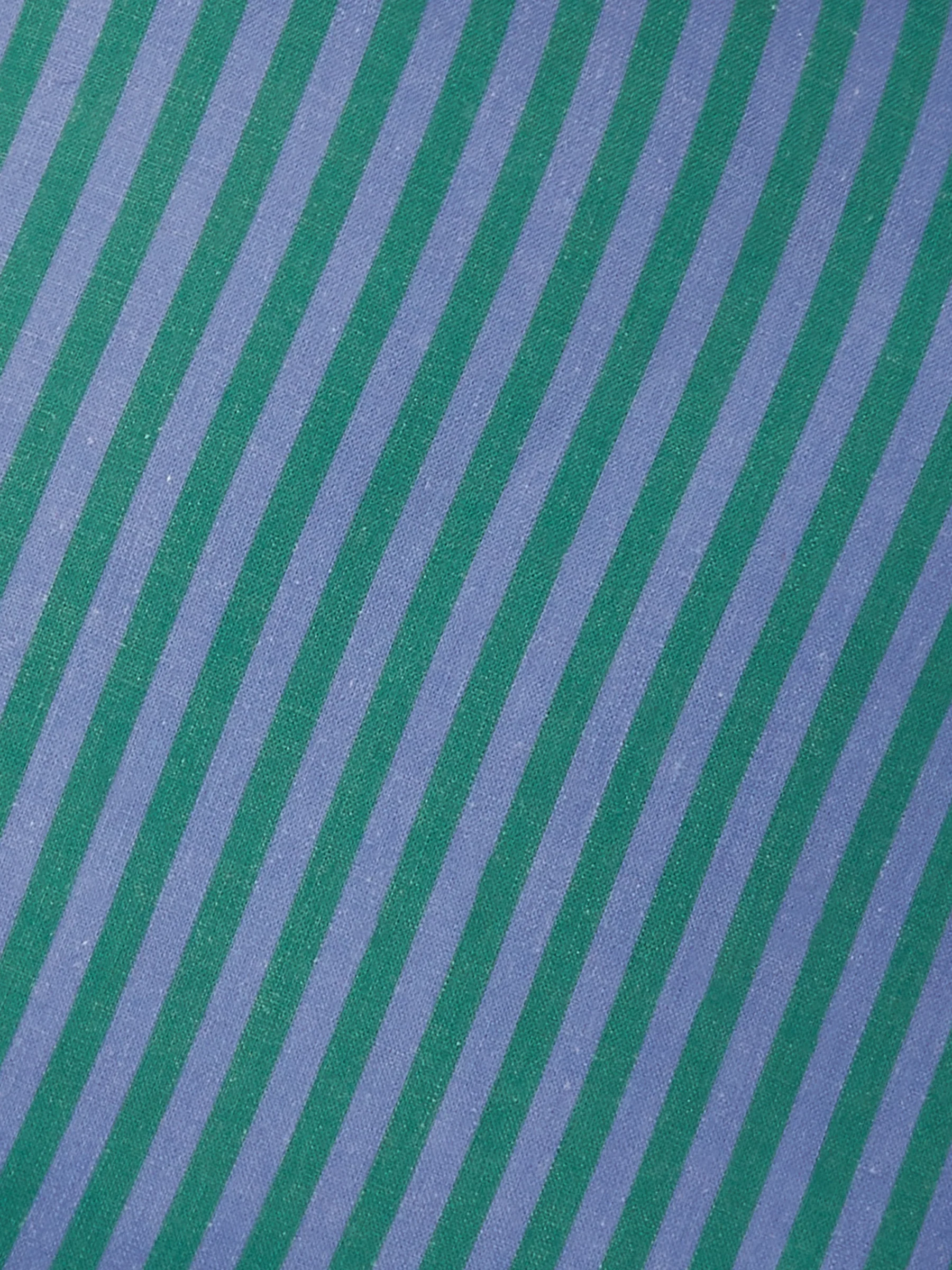 Bonnie & Neil Pinstripe Yves Klein Blue Stripe Cushion - Image 5