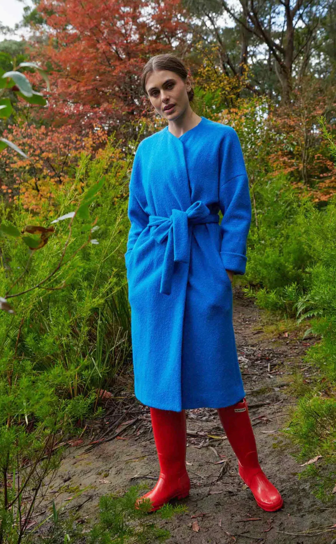Brigid McLaughlin Curve Belted Wool Tunic WAS $790 - Image 4