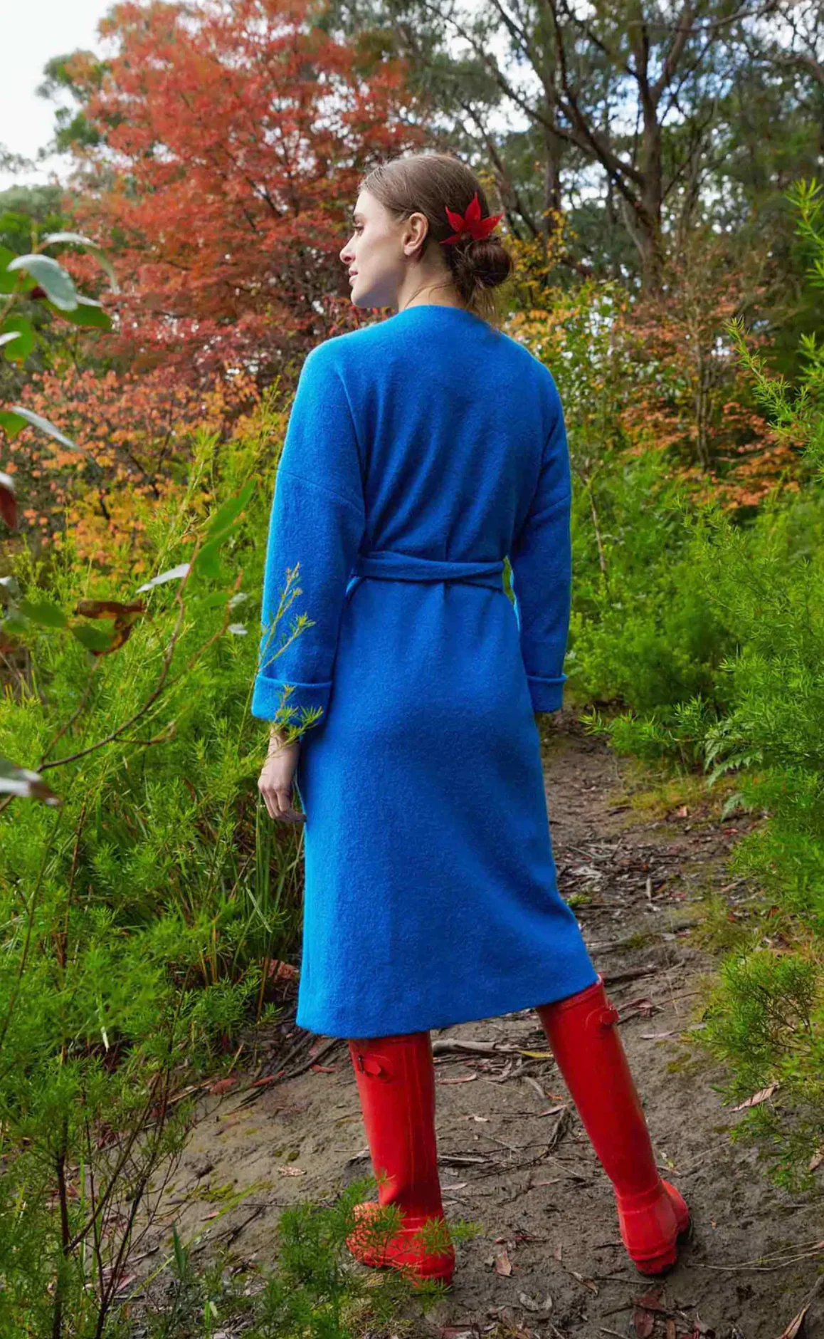 Brigid McLaughlin Curve Belted Wool Tunic WAS $790 - Image 5