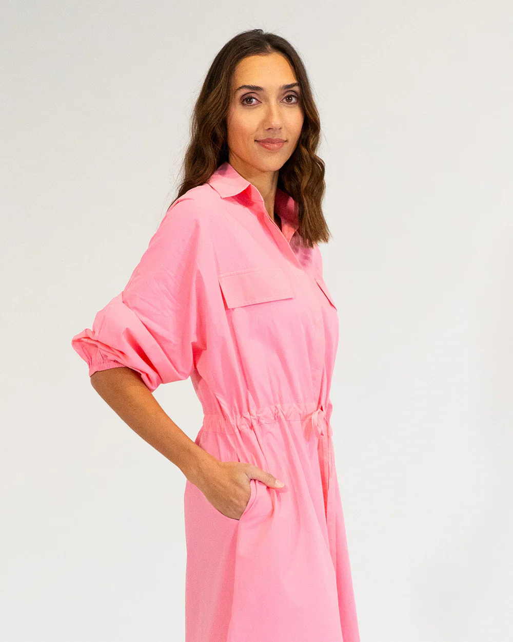 Elms + King Daytona Shirt Dress WAS $270 - Image 4