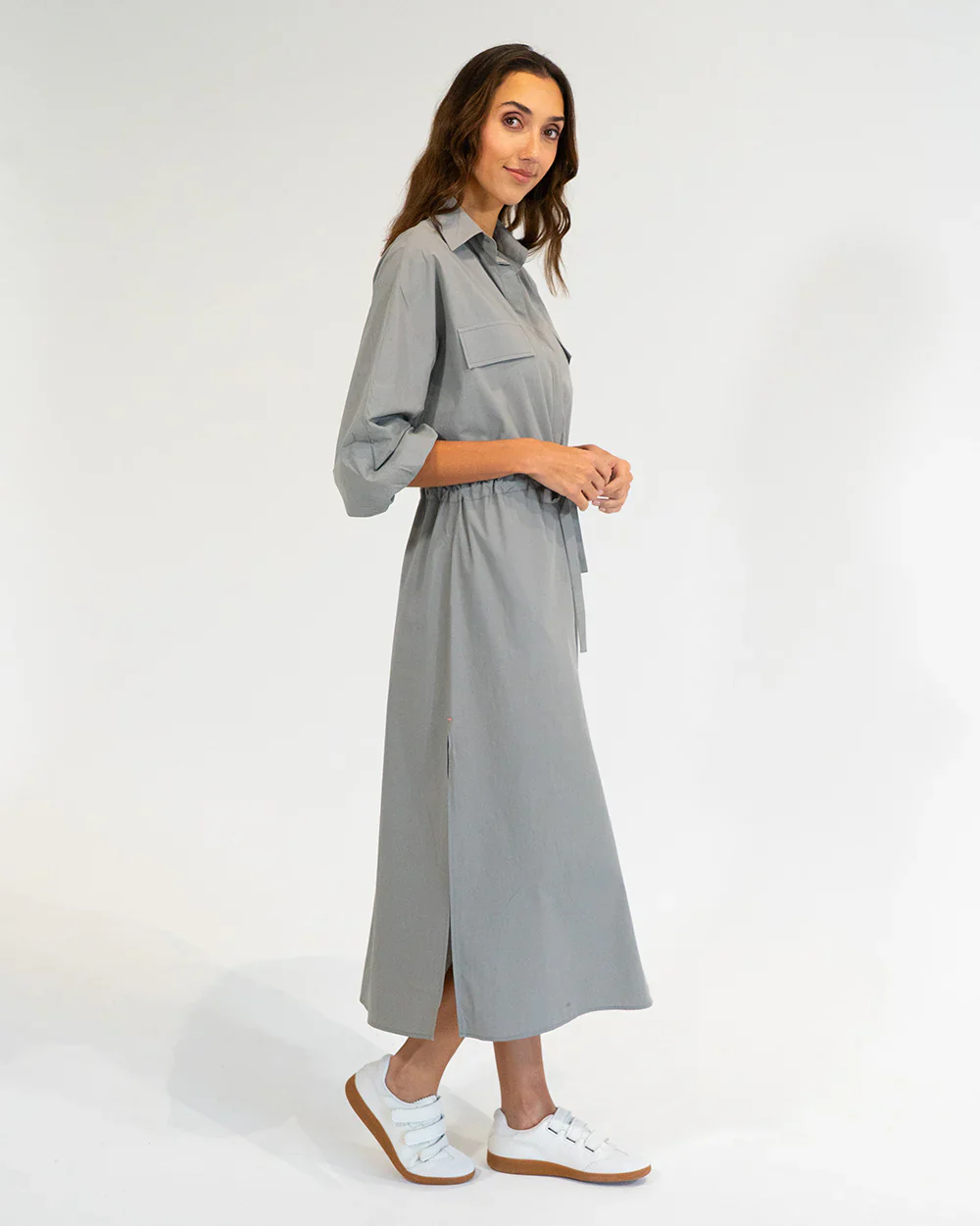 Elms + King Daytona Shirt Dress WAS $270 - Image 8