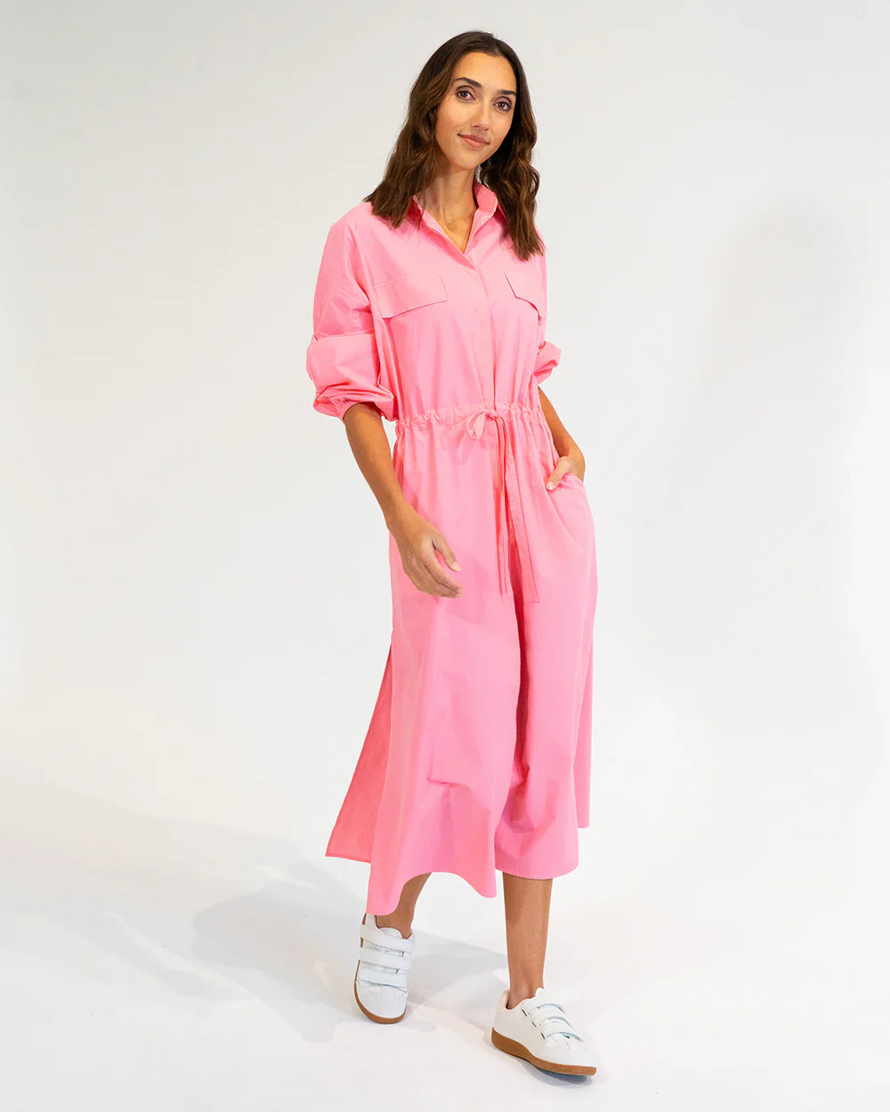 Elms + King Daytona Shirt Dress WAS $270 - Image 9
