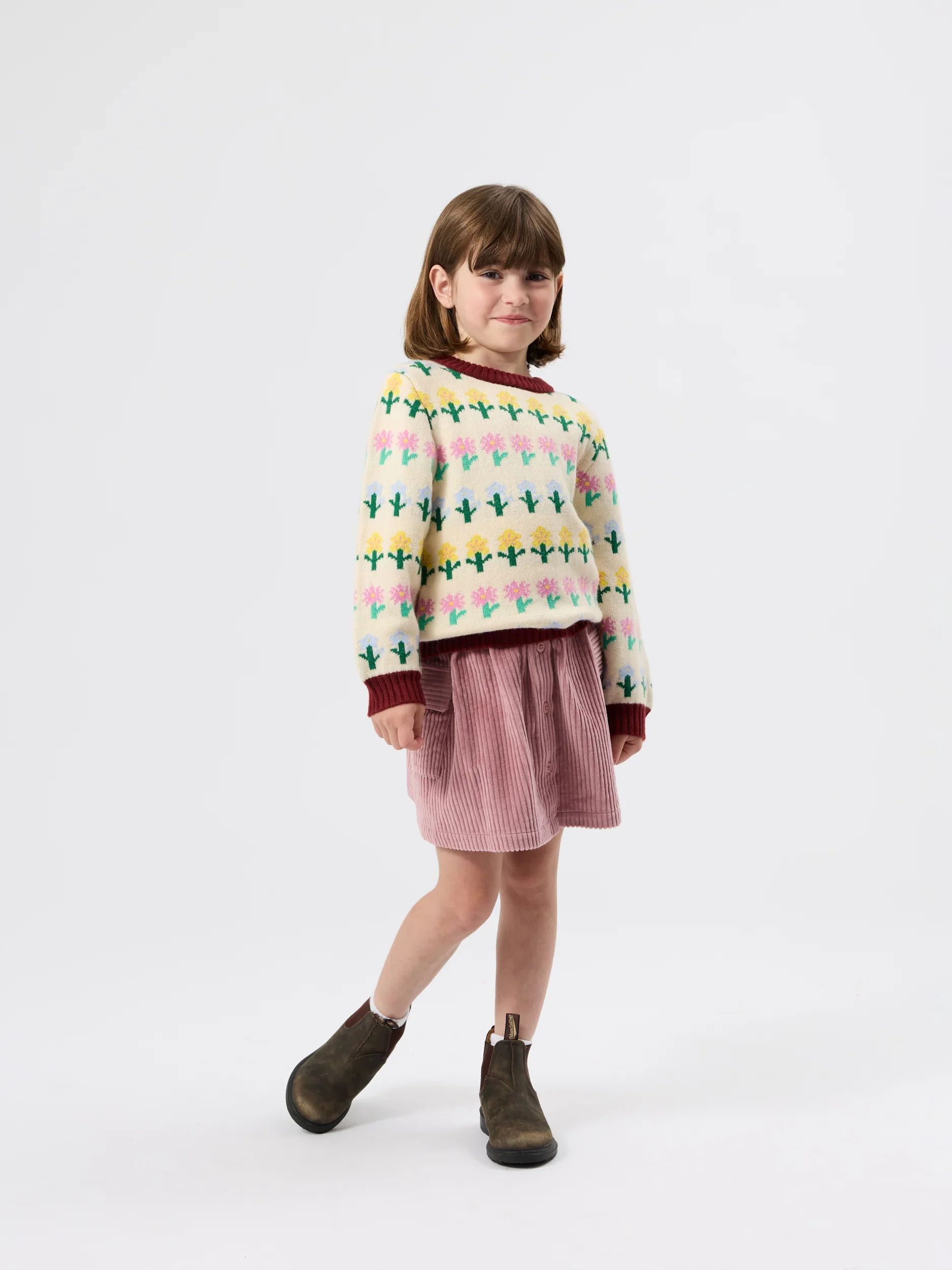 Goldie + Ace Flower Garden Knit Jumper - Image 6