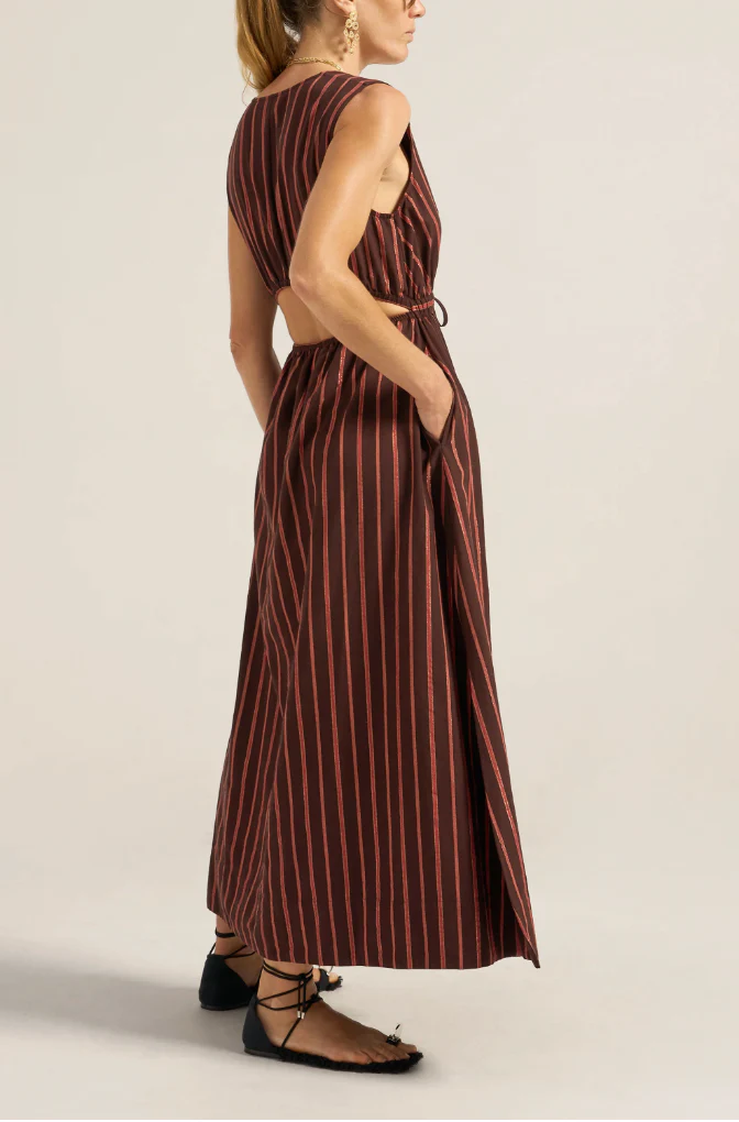 Ilio Nema Eirene Simi Stripe Dress WAS $525 - Image 6