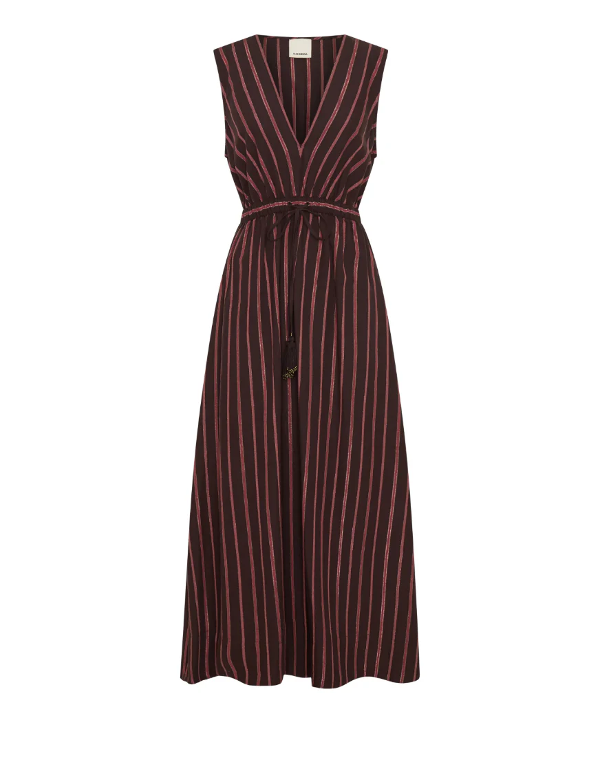 Ilio Nema Eirene Simi Stripe Dress WAS $525 - Image 8