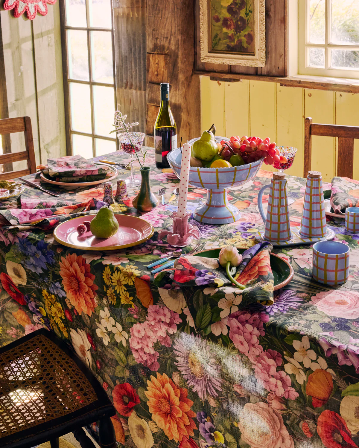 Kip & Co Cottage Garden Eden Table Linen - Image 5