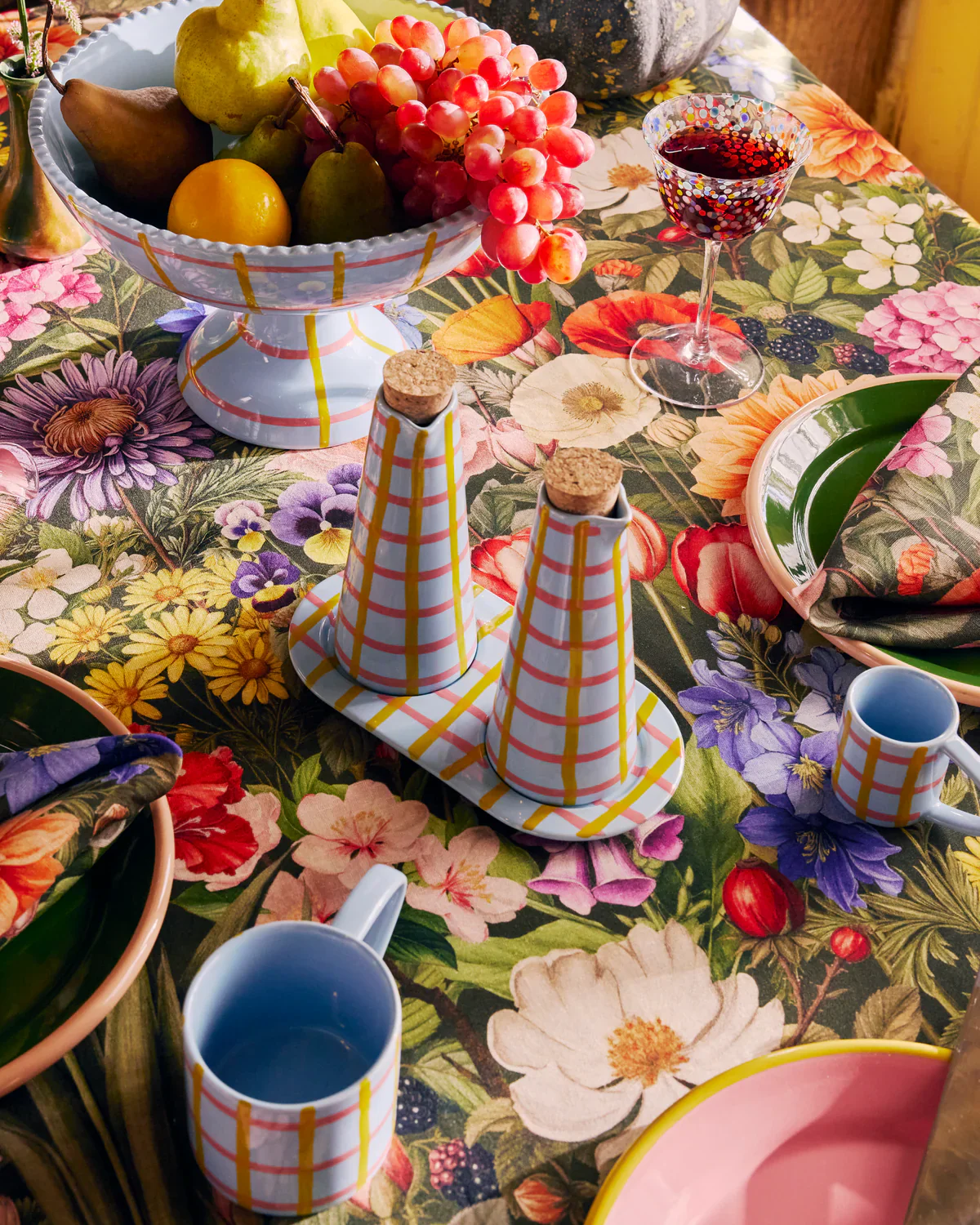 Kip & Co Cottage Garden Eden Tea Towel - Image 2