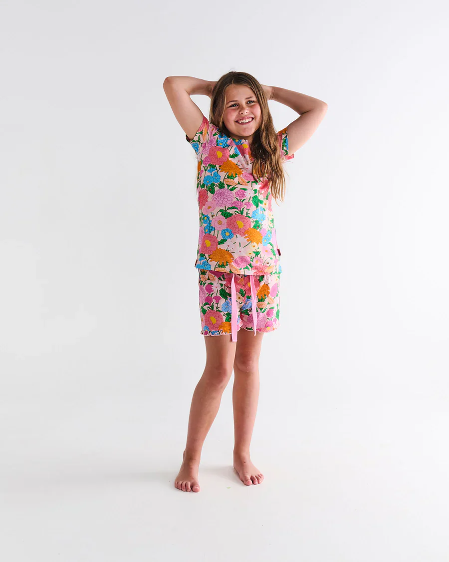 Kip & Co Follow The Sun Kids Organic Cotton Pyjamas - Image 4
