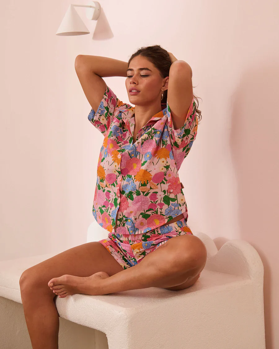 Kip & Co Follow The Sun Organic Cotton Pyjamas - Image 3