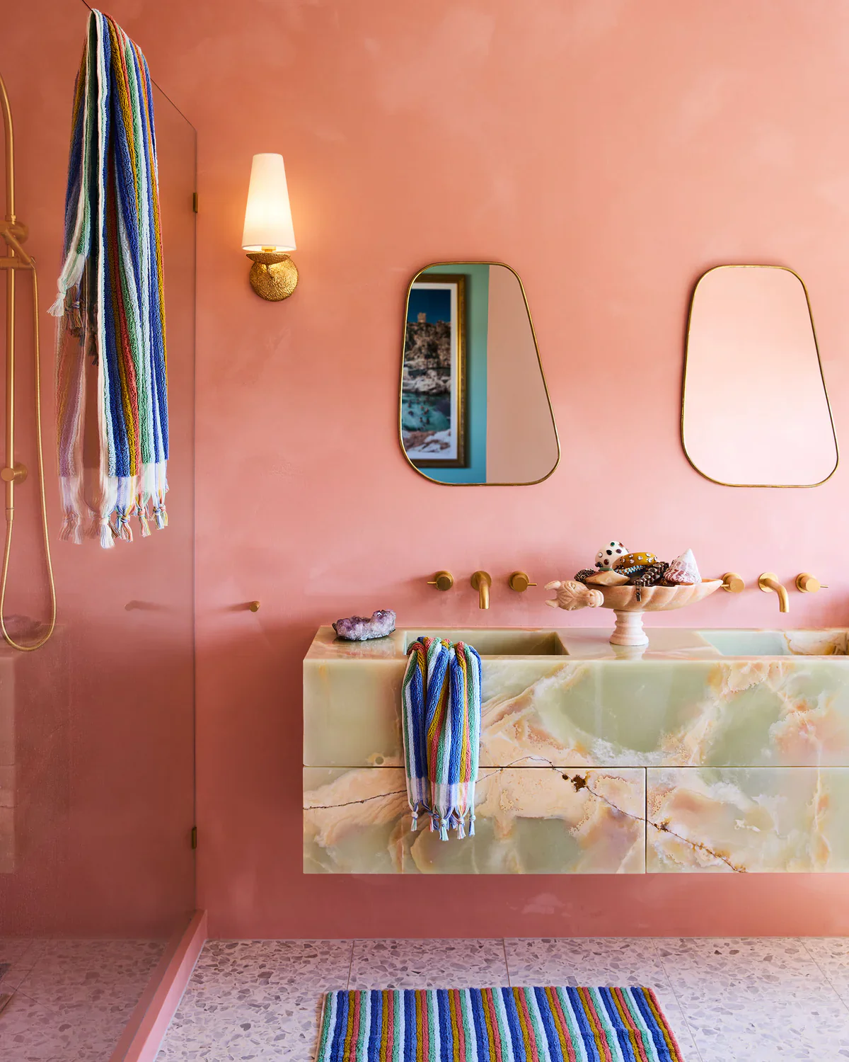 Kip & Co Madiera Stripe Bath Collection - Image 5