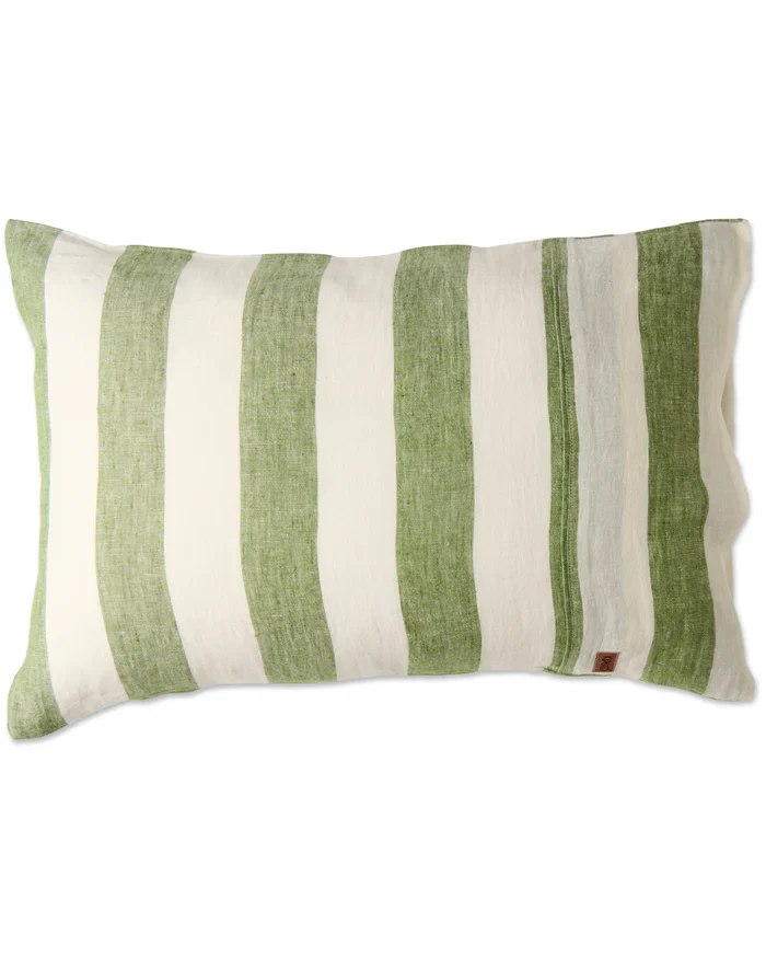 Kip & Co Moss Stripe Bedding - Image 4