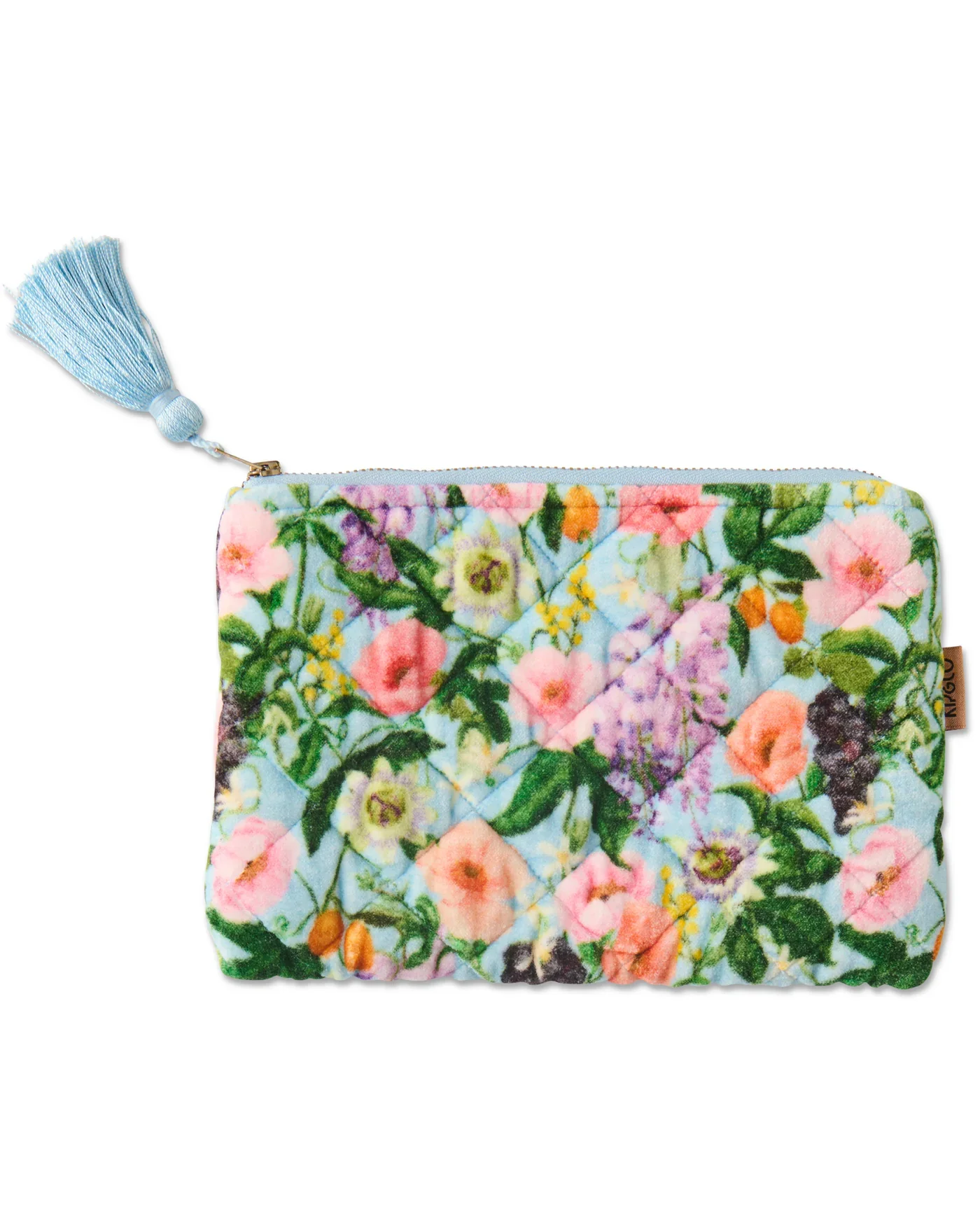 Kip & Co Velvet Cosmetics Purse - Image 3