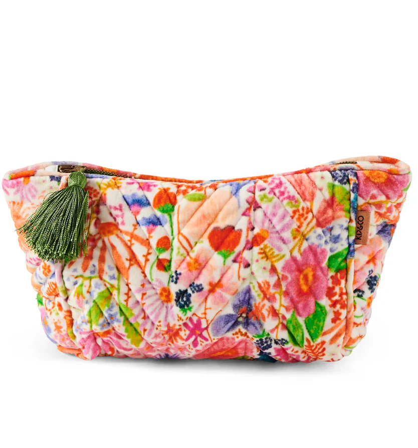 Kip & Co Velvet Toiletry Bag - Image 8