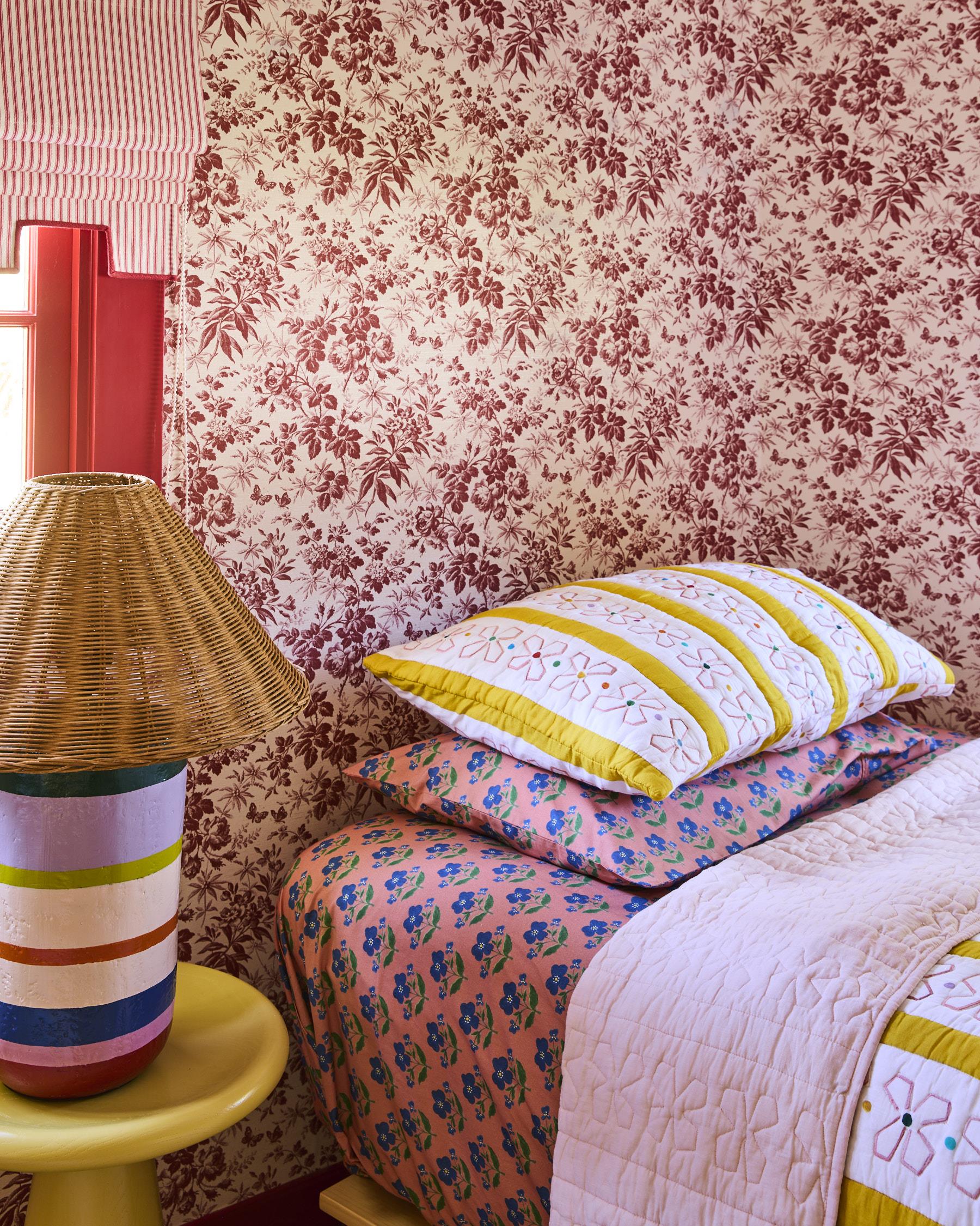 Kip & Co X Anna Spiro Daisy Chain Quilted Bed Linen - Image 10