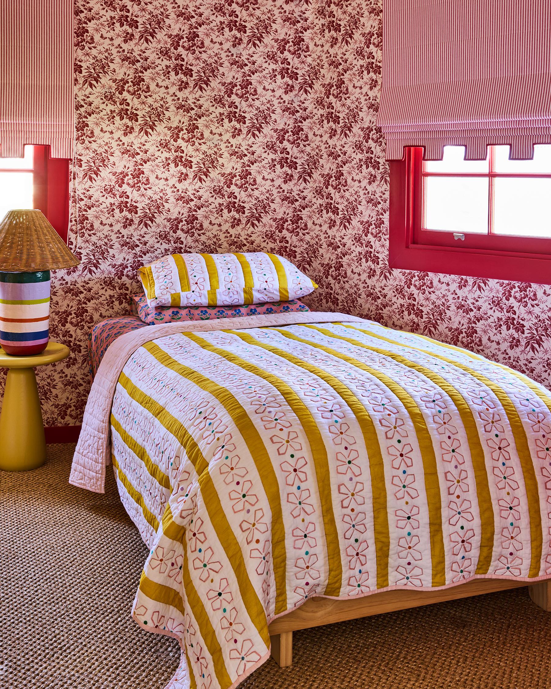 Kip & Co X Anna Spiro Daisy Chain Quilted Bed Linen - Image 12