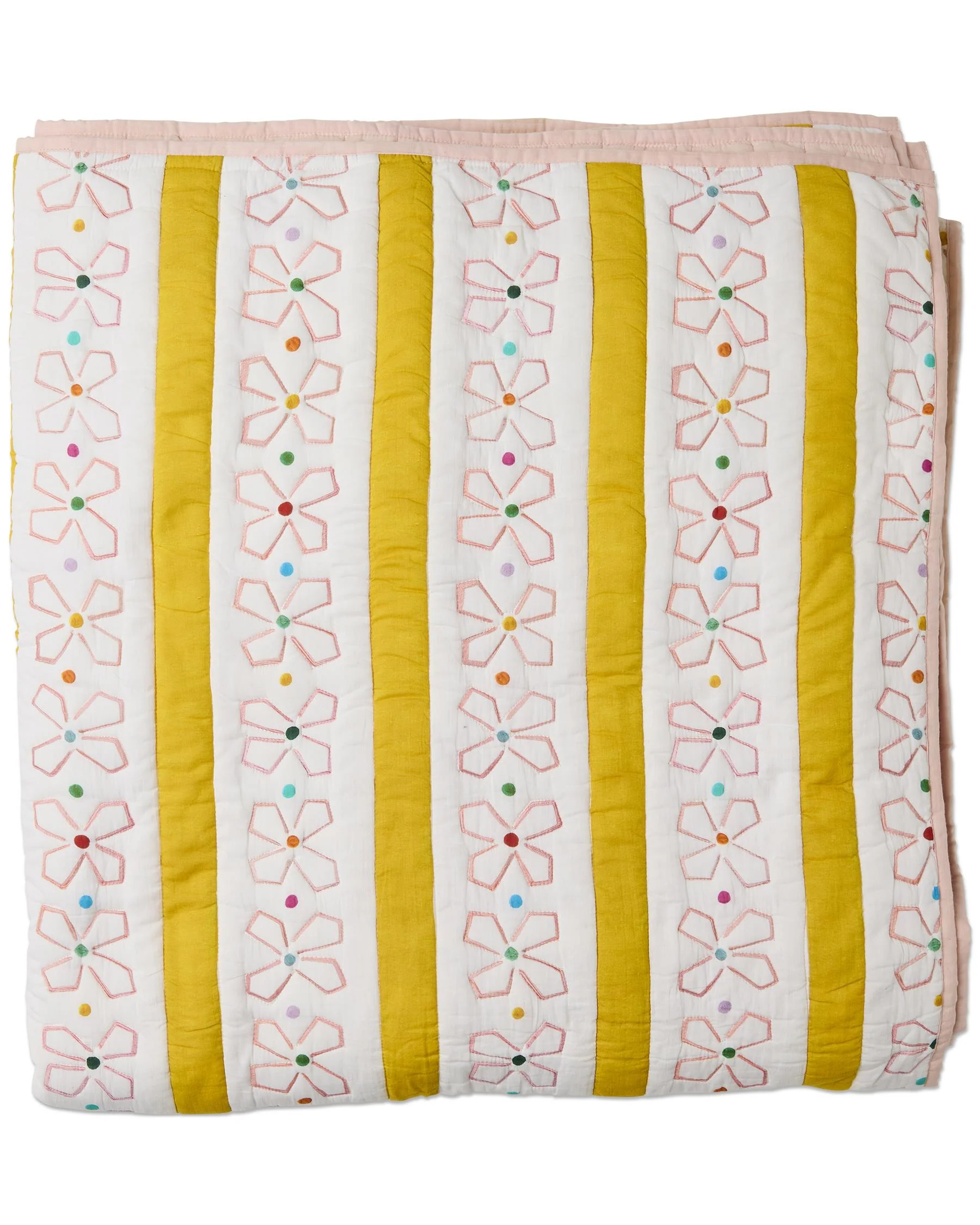 Kip & Co X Anna Spiro Daisy Chain Quilted Bed Linen - Image 14
