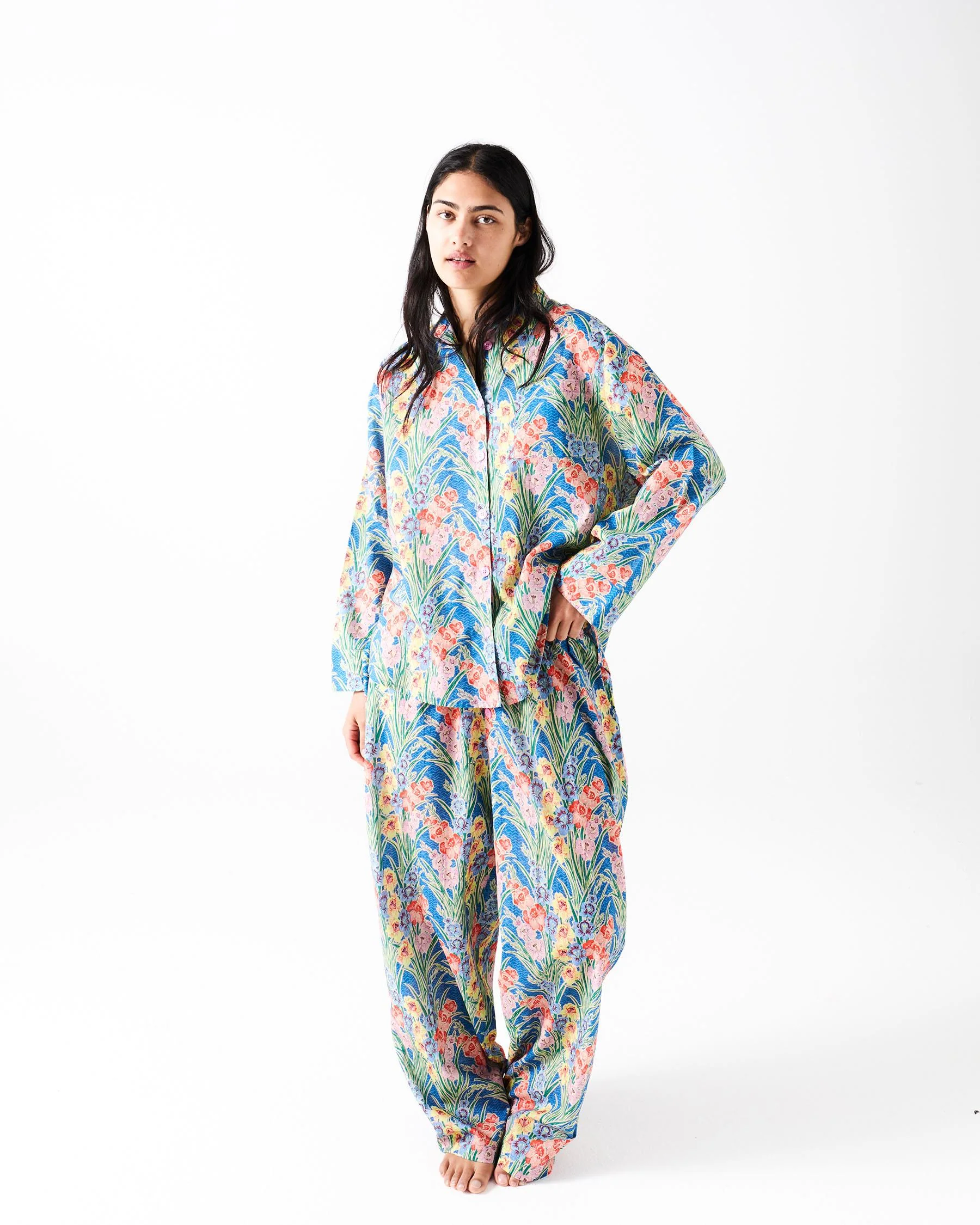 Kip & Co X Anna Spiro Gladiolus Pyjama Set - Image 3