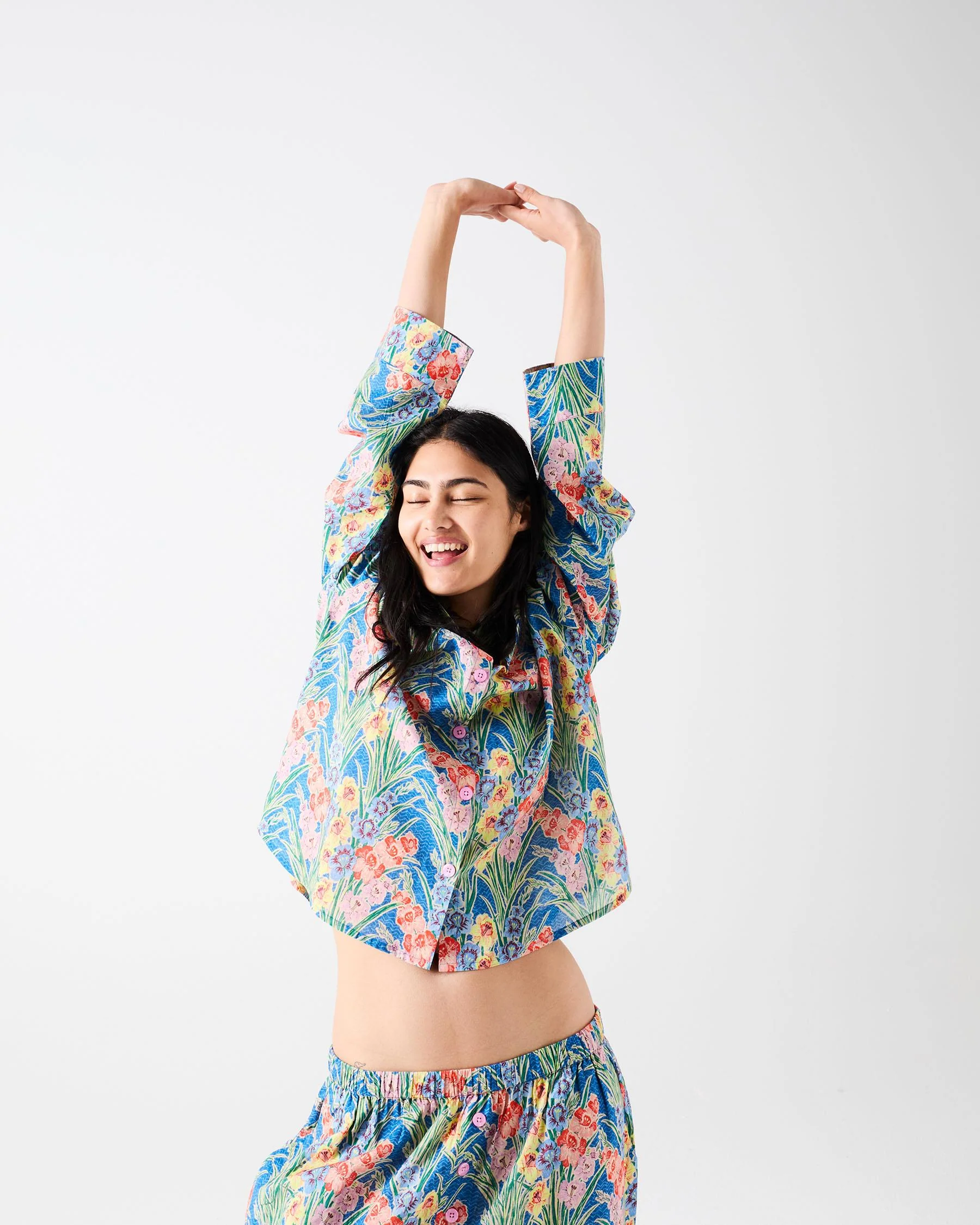Kip & Co X Anna Spiro Gladiolus Pyjama Set - Image 4