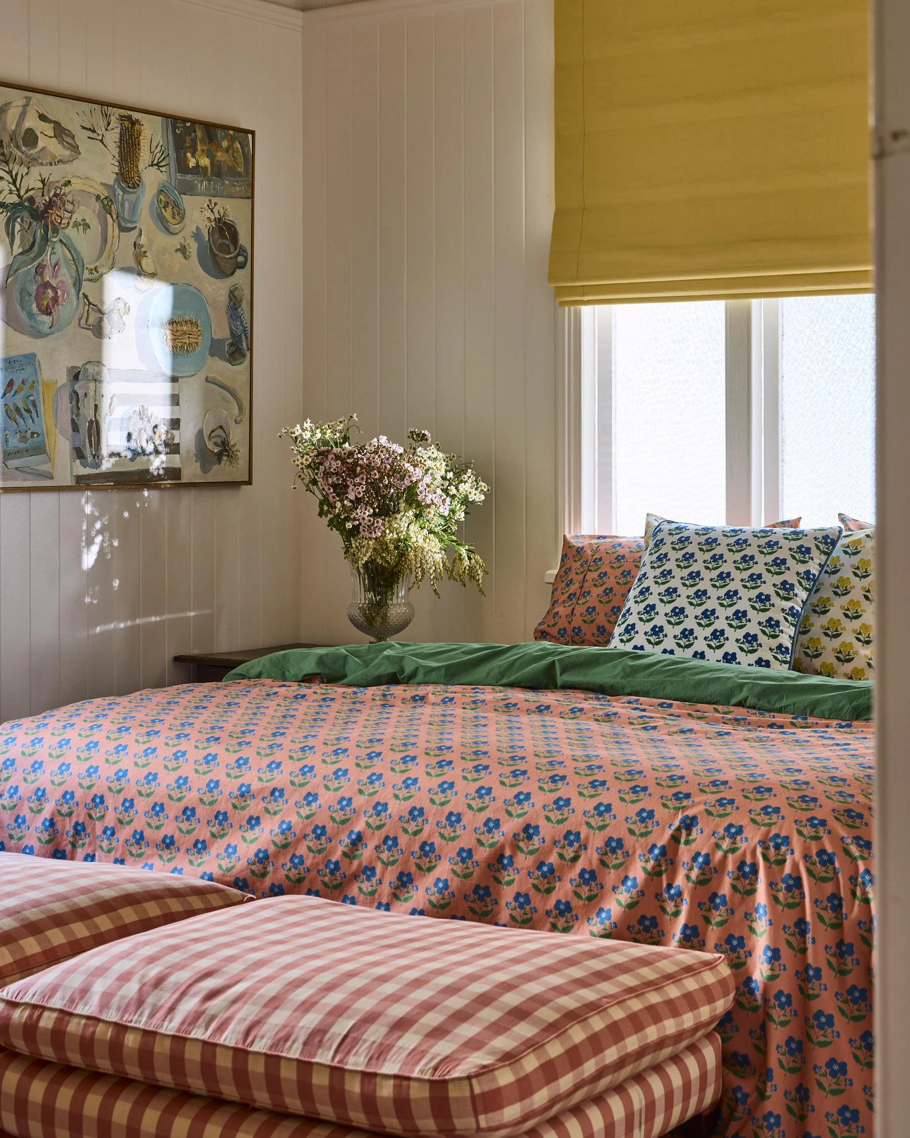 Kip & Co X Anna Spiro Indian Summer Rose Bed Linen - Image 2