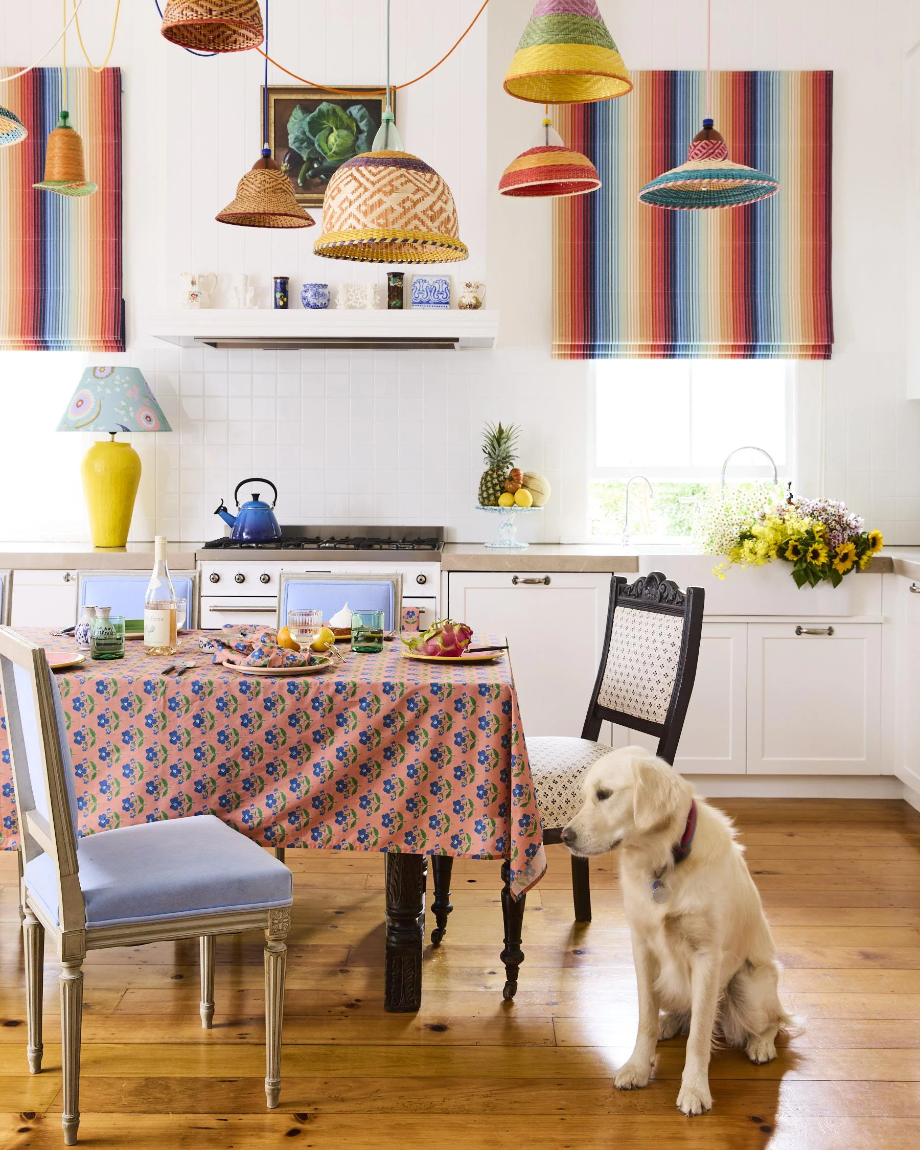 Kip & Co X Anna Spiro Indian Summer Rose Table Linen - Image 6