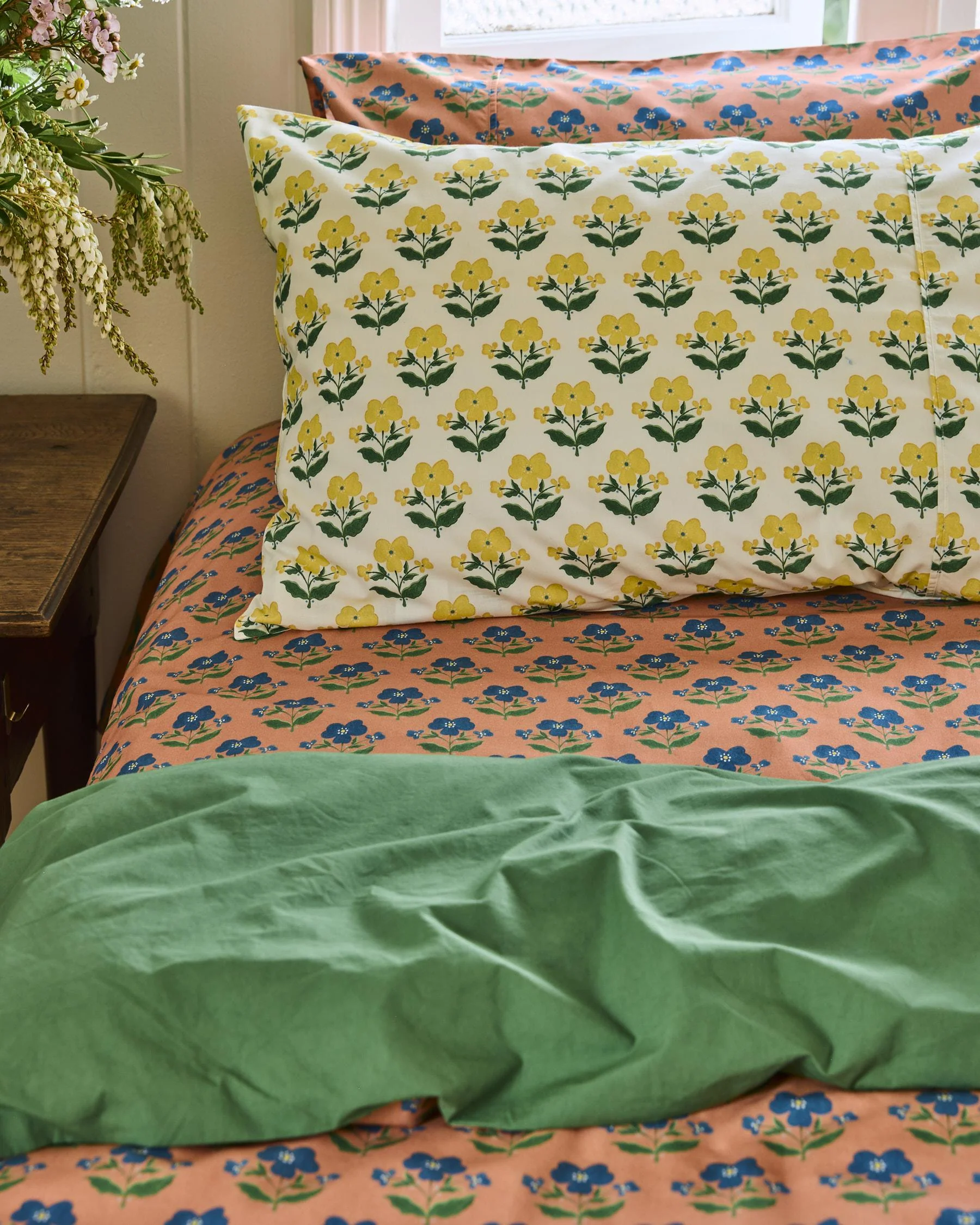 Kip & Co X Anna Spiro Indian Summer Yellow Bed Linen - Image 11